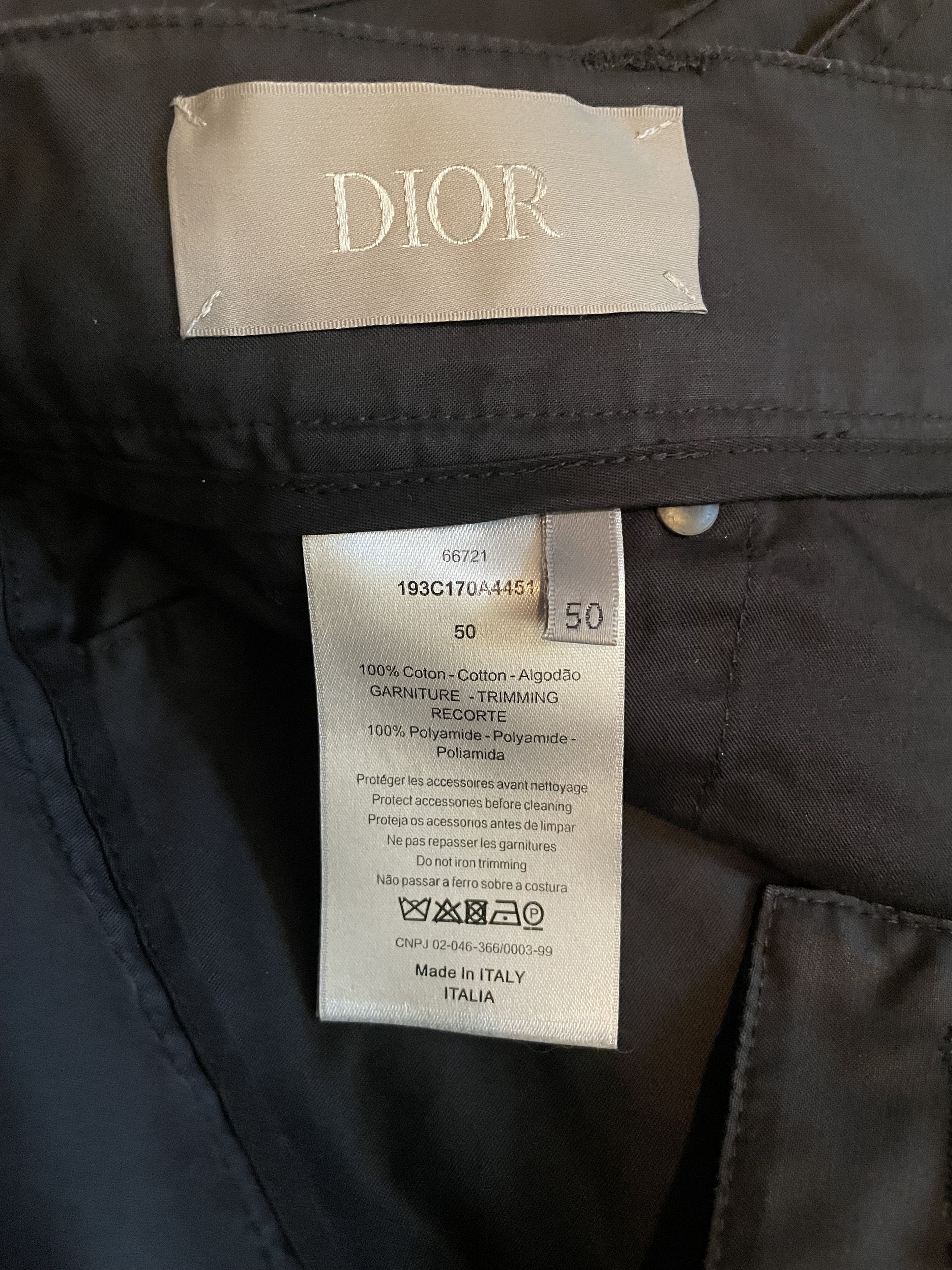 Christian Dior Monsieur Christian Dior cargo pants Size US 34 / EU 50 - 3 Thumbnail