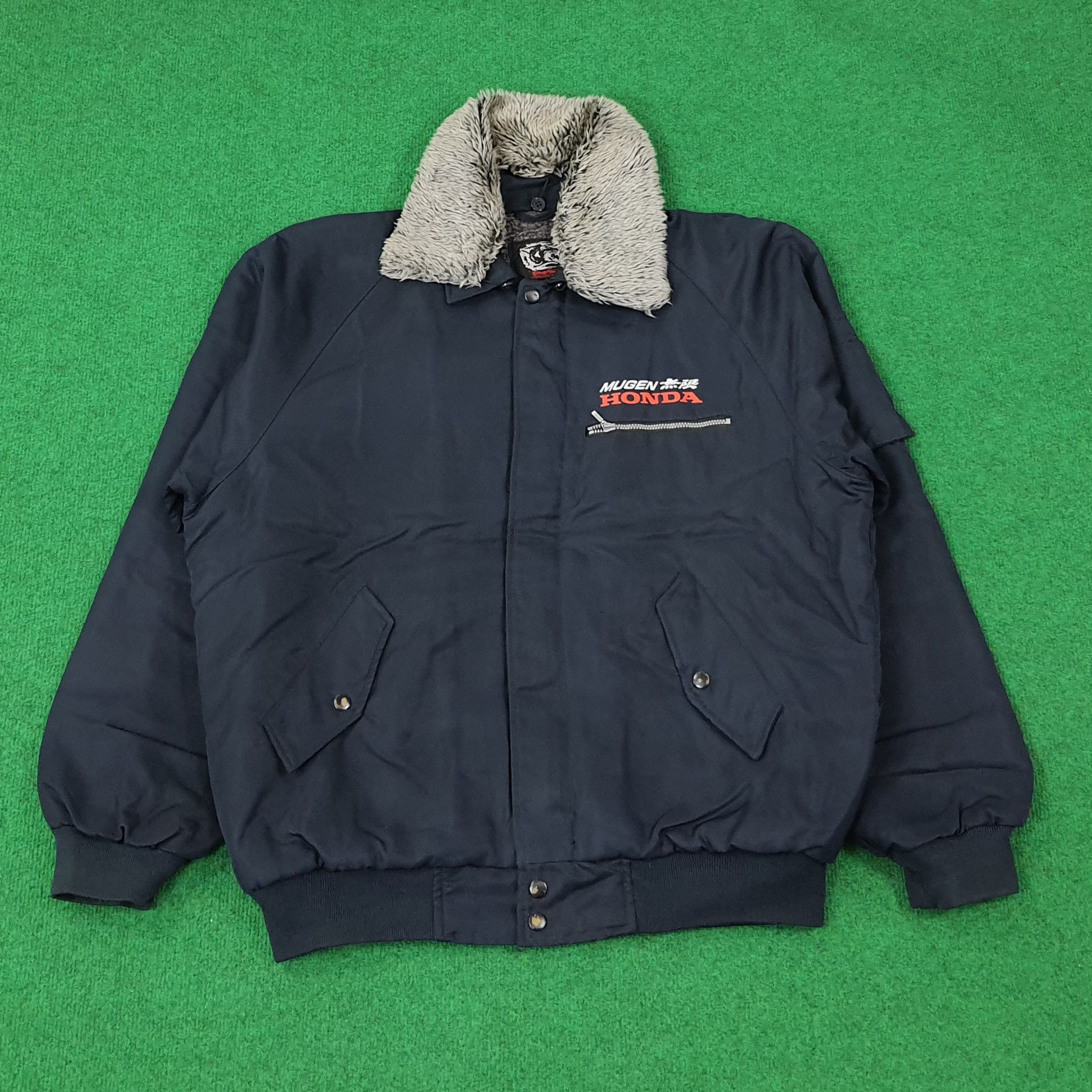 Other Vintage Mugen Honda Japan Motor Sports Jacket C238N13 Size US XL / EU 56 / 4 - 2 Thumbnail