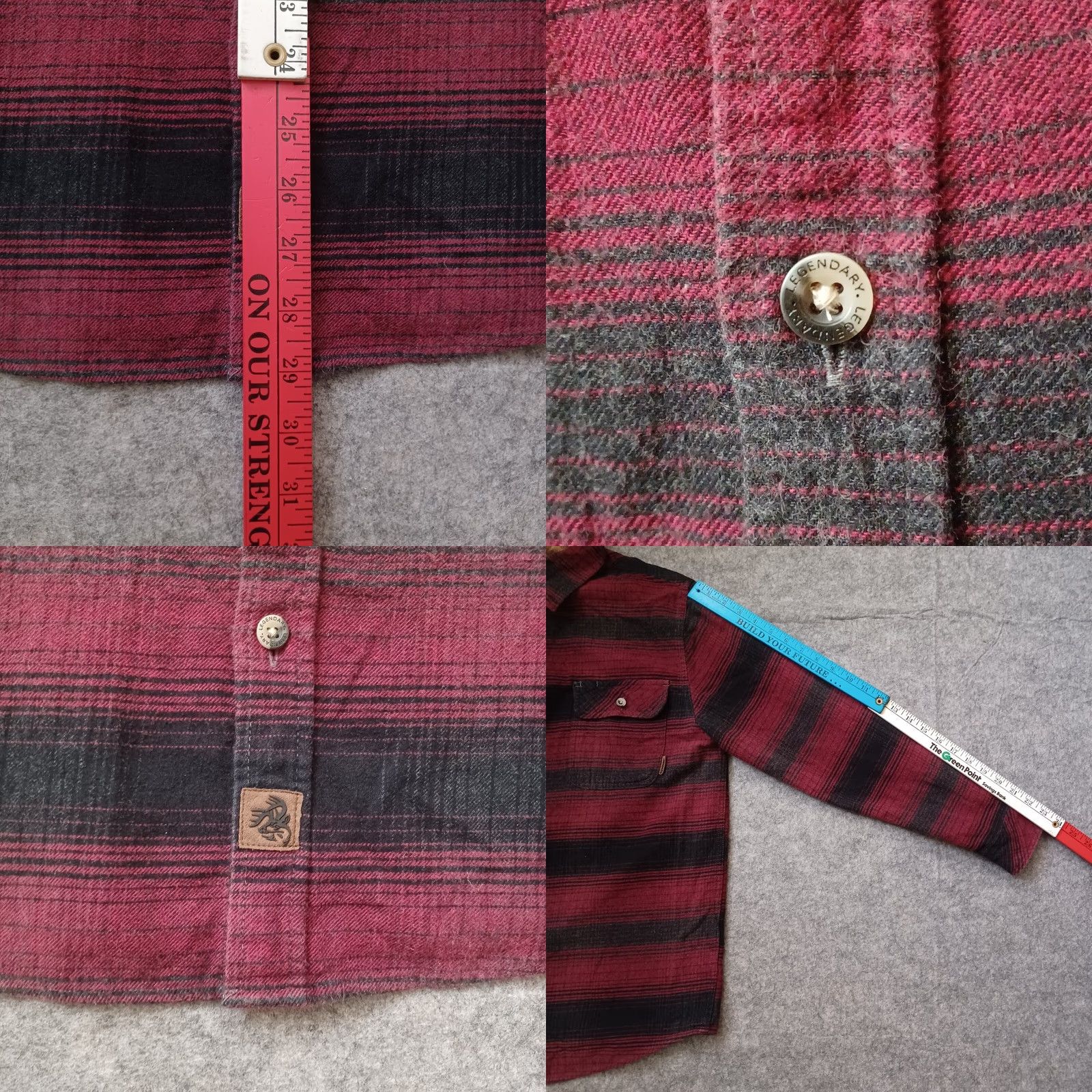 Vintage VINTAGE? No. Legendary Whitetails Shirt Mens L Red Black Plaid Flannel Long Sleeve Outdoor Size US L / EU 52-54 / 3 - 8 Thumbnail