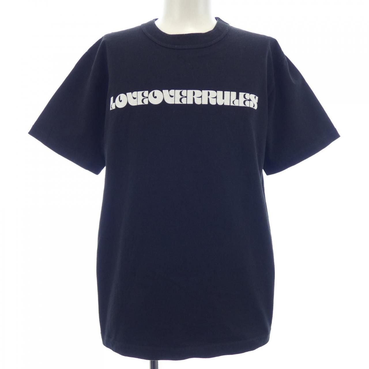 Sacai Sacai Sacai Cotton T Shirt Textile T-Shirts 21-0177S DUTY FREE for USA Size ONE SIZE - 1 Thumbnail
