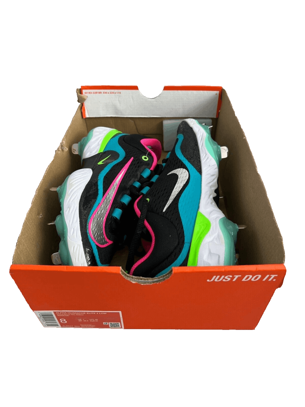 Nike Nike DJ6521 Alpha Huarache Elite 4 Low NRG Baseball Cleats Size US 8 / EU 41 - 2 Thumbnail