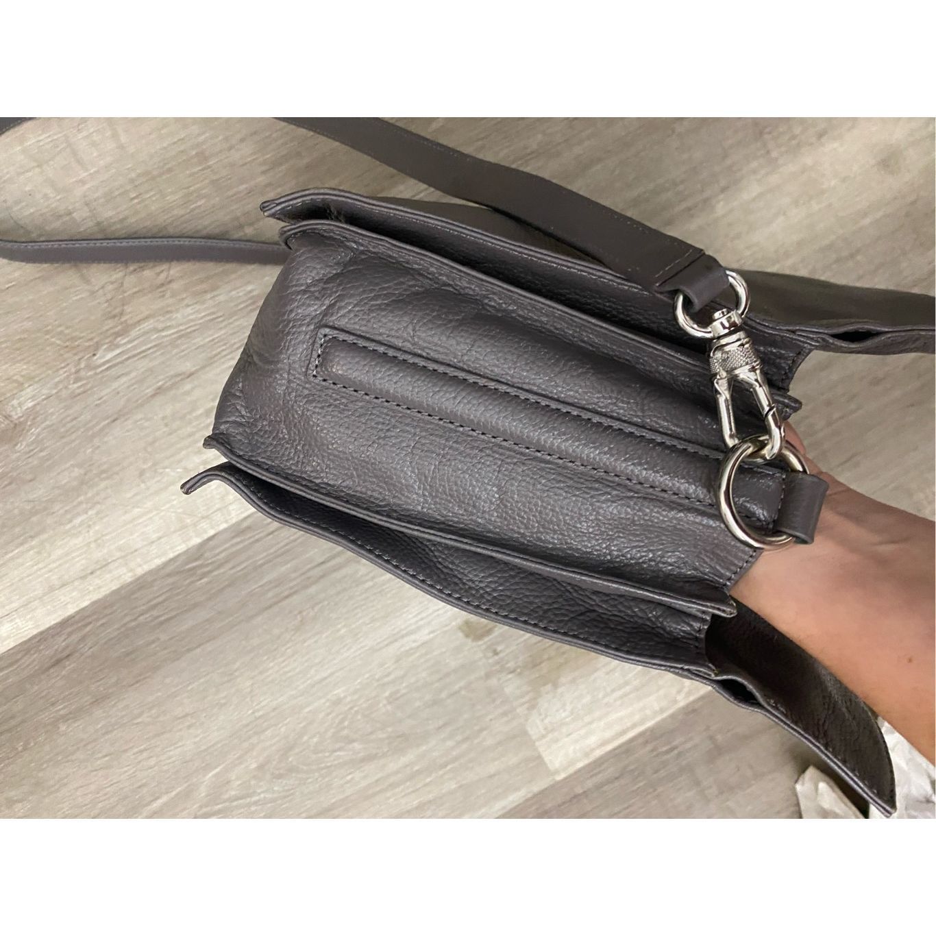 Ghurka Original Ghurka Dark Gray Square Crossbody Purse Size ONE SIZE - 11 Thumbnail