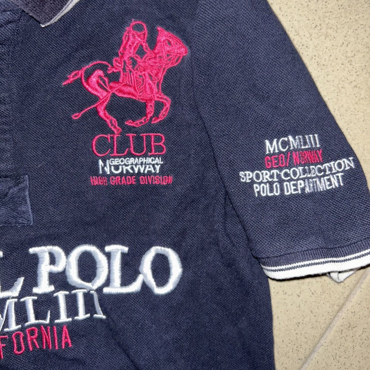 Polo Ralph Lauren Geographical Norway Royal Polo Shirt Money Streetwear Size US L / EU 52-54 / 3 - 5 Thumbnail