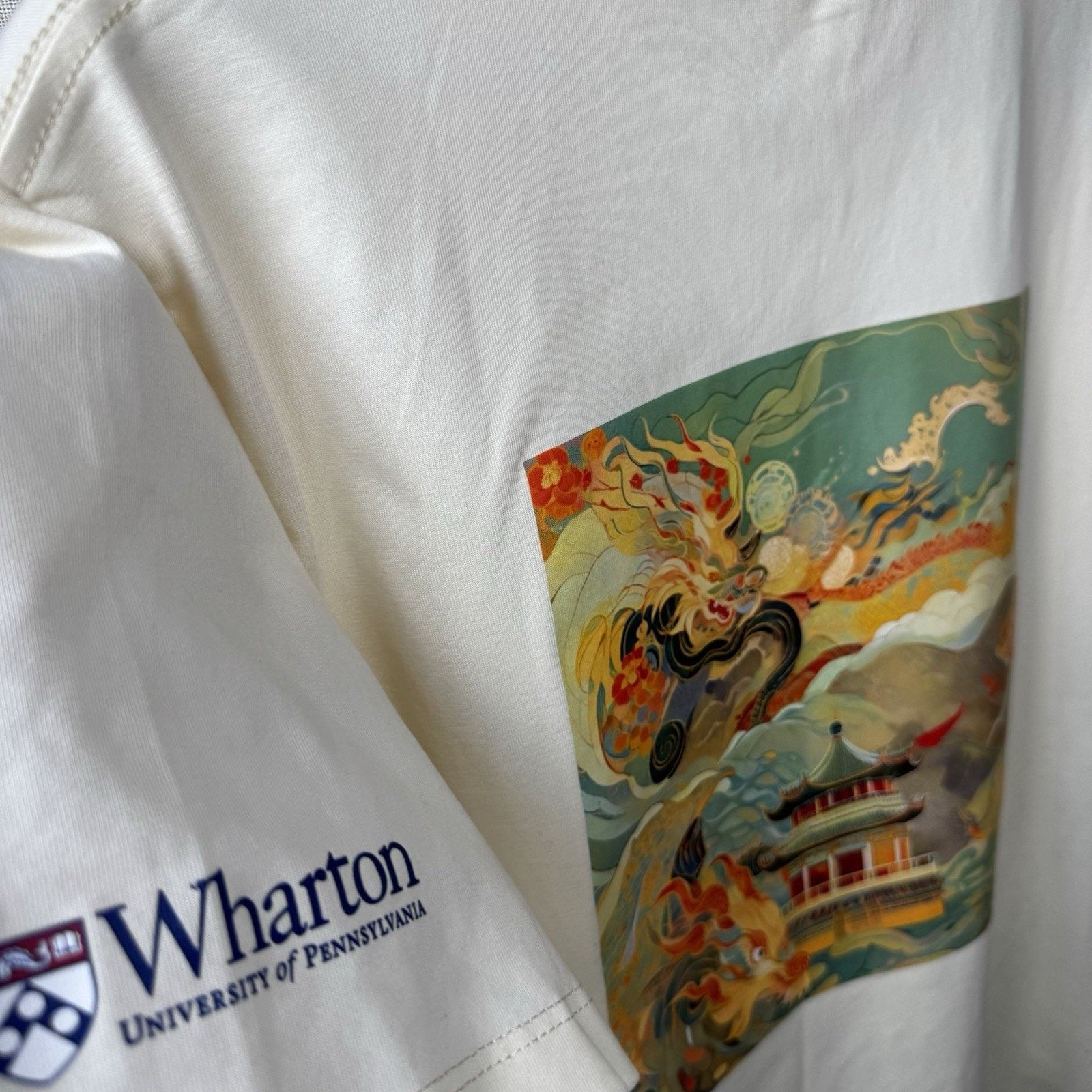 Other Noice China x Wharton University of PA Collab Tee Dragon Art Size US M / EU 48-50 / 2 - 10 Thumbnail