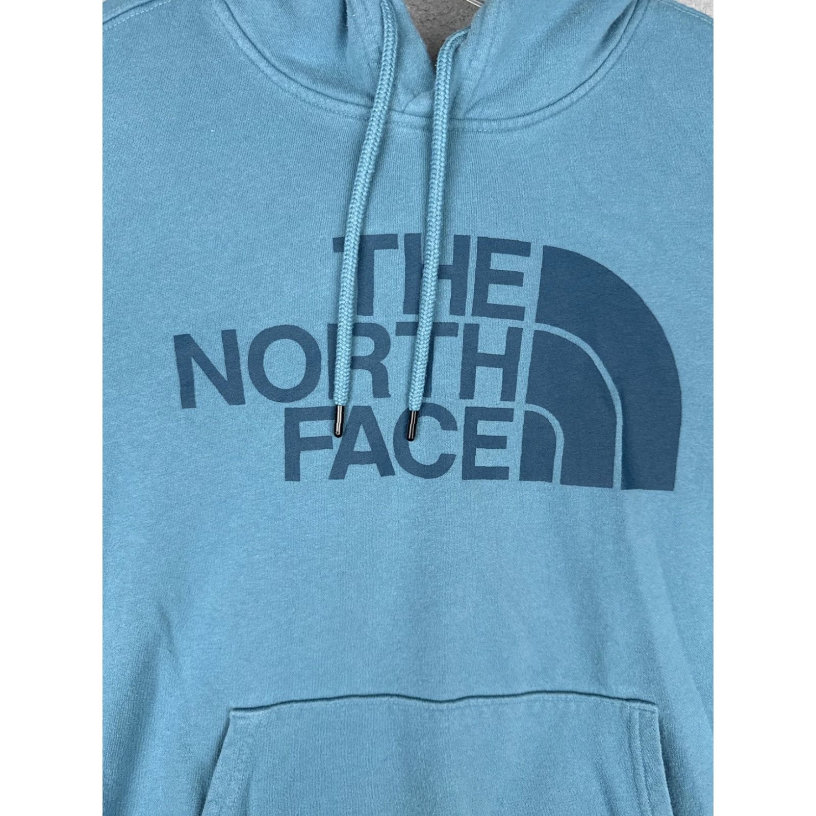 The North Face The North Face Sweatshirt Hoodie Mens Medium Blue Logo Graphic Print Pullover Fleece Knit Jersey Pullover Size US M / EU 48-50 / 2 - 6 Thumbnail