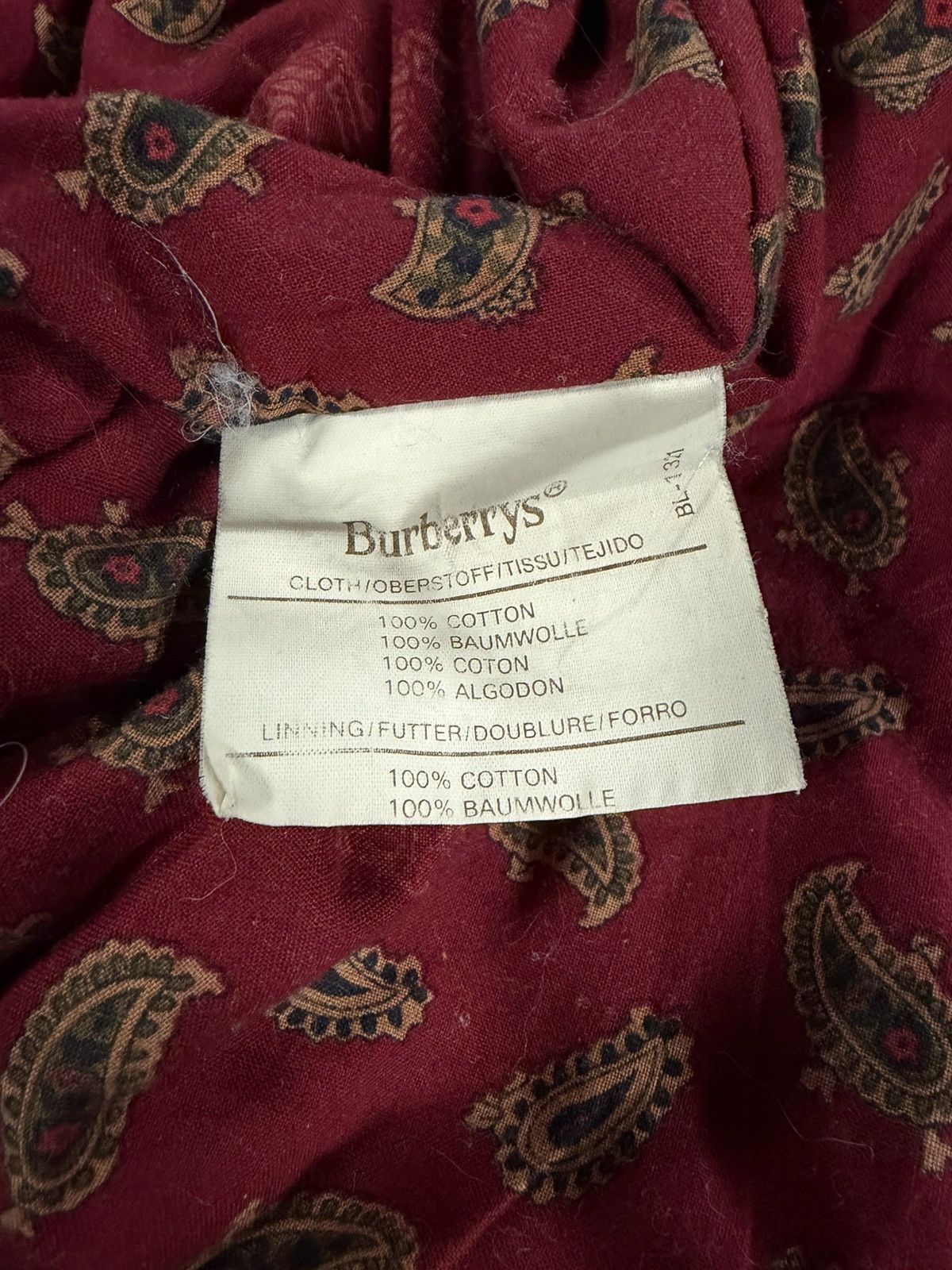 Burberry VTG Burberry Bomber Coat Faux Fur Collar Size M / 18 Olive Size US M / EU 48-50 / 2 - 9 Thumbnail