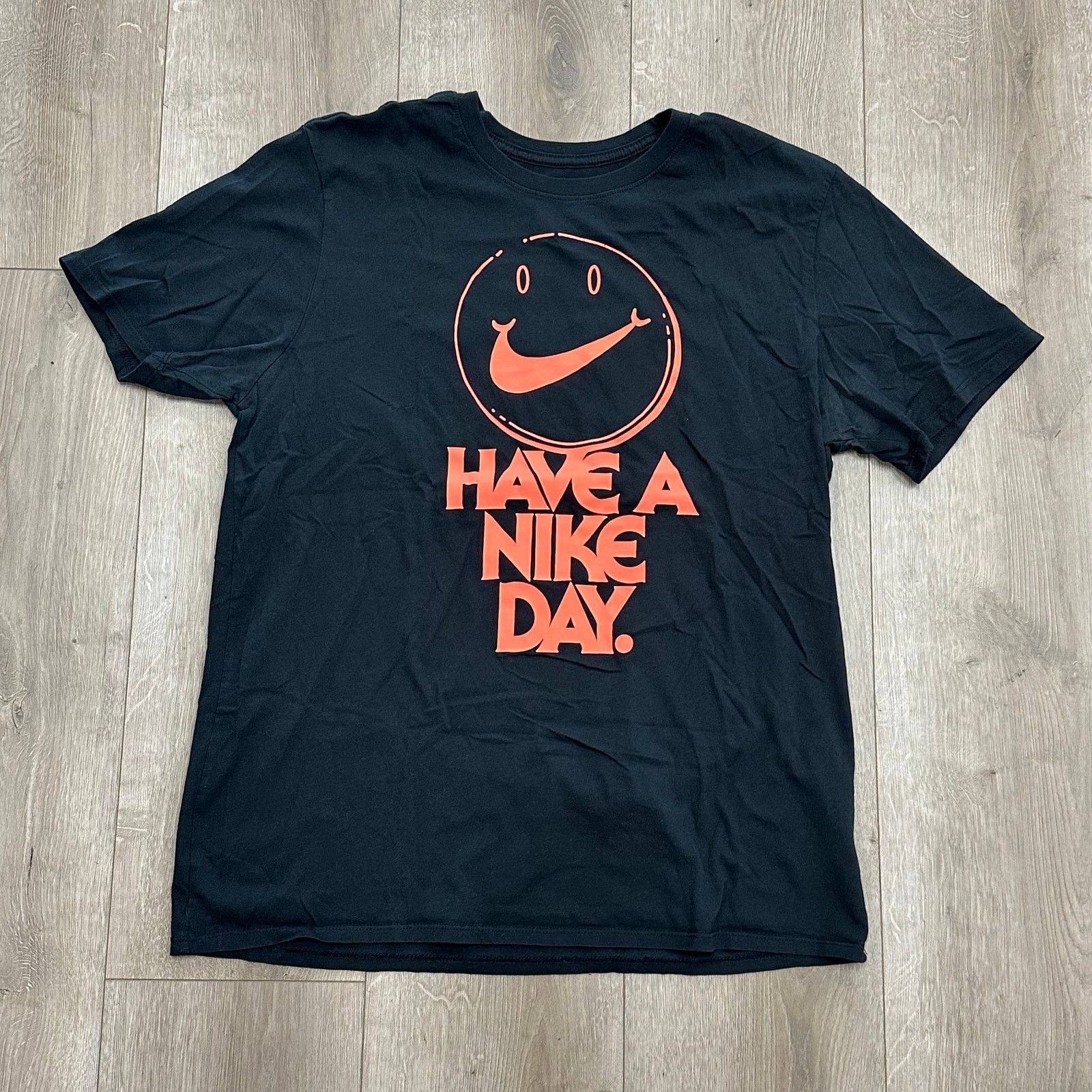 Nike Nike Sportswear "Have A Nike Day" Tee T Shirt Black Size XL Size US XL / EU 56 / 4 - 1 Thumbnail
