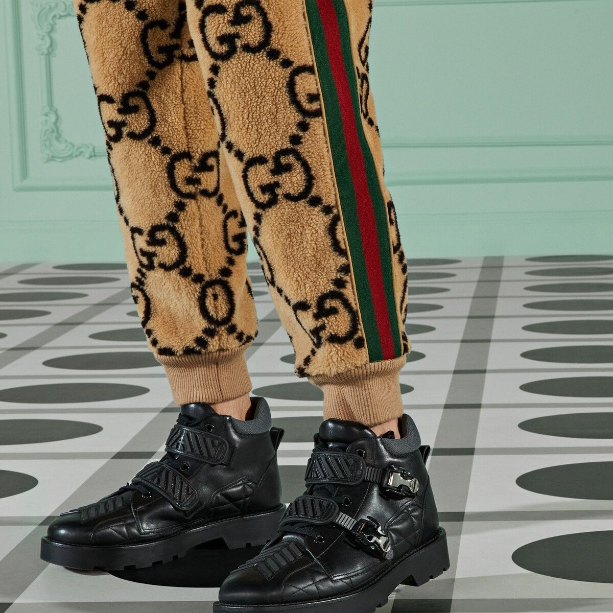Gucci o1s1wg110125 GG Jacquard Jogging Pant in Multicolor Size US 30 / EU 46 - 3 Thumbnail
