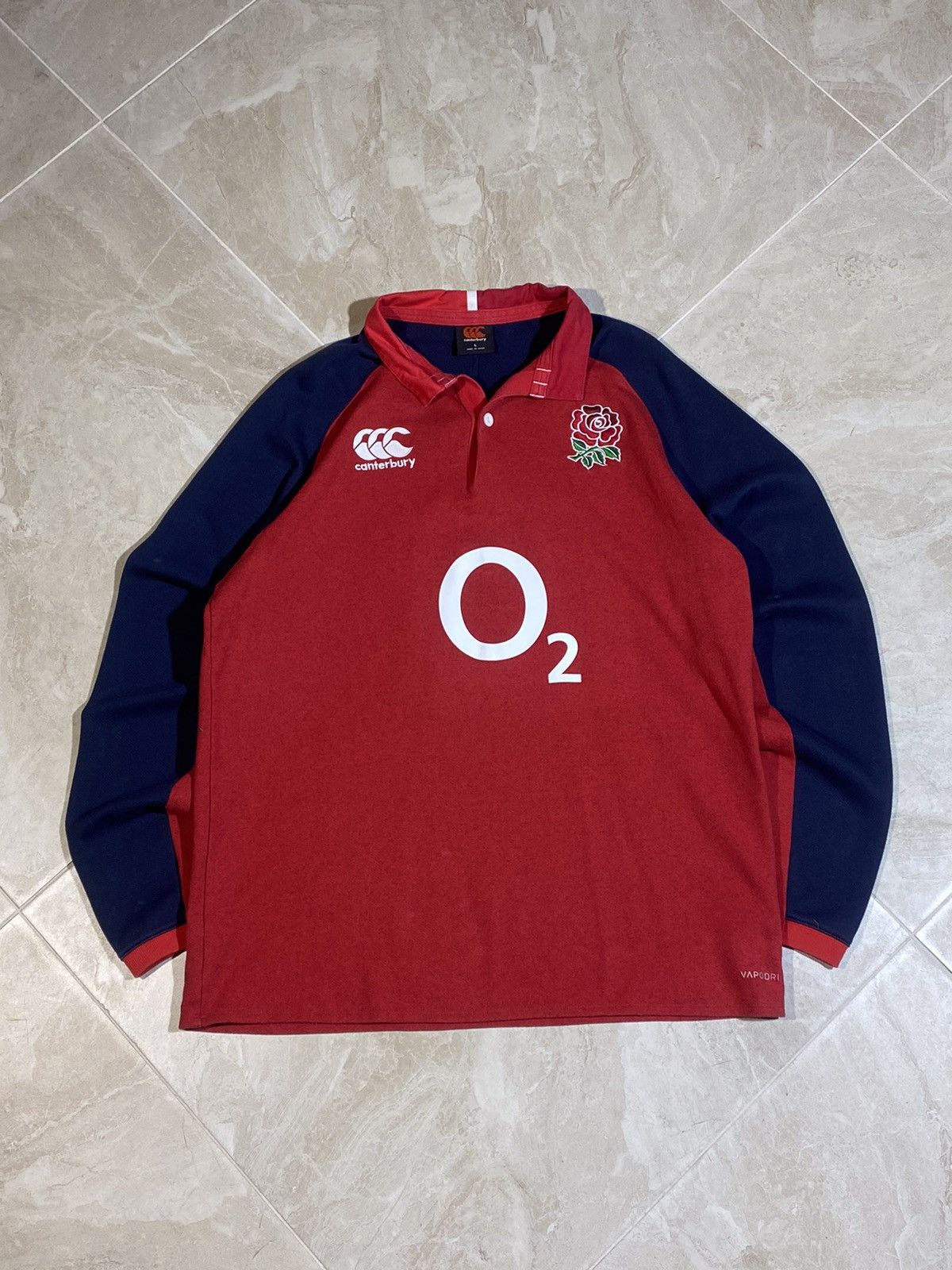 Canterbury of New Zealand Canterbury England hype y2k rugby shirt long sleeve Size US L / EU 52-54 / 3 - 1 Thumbnail