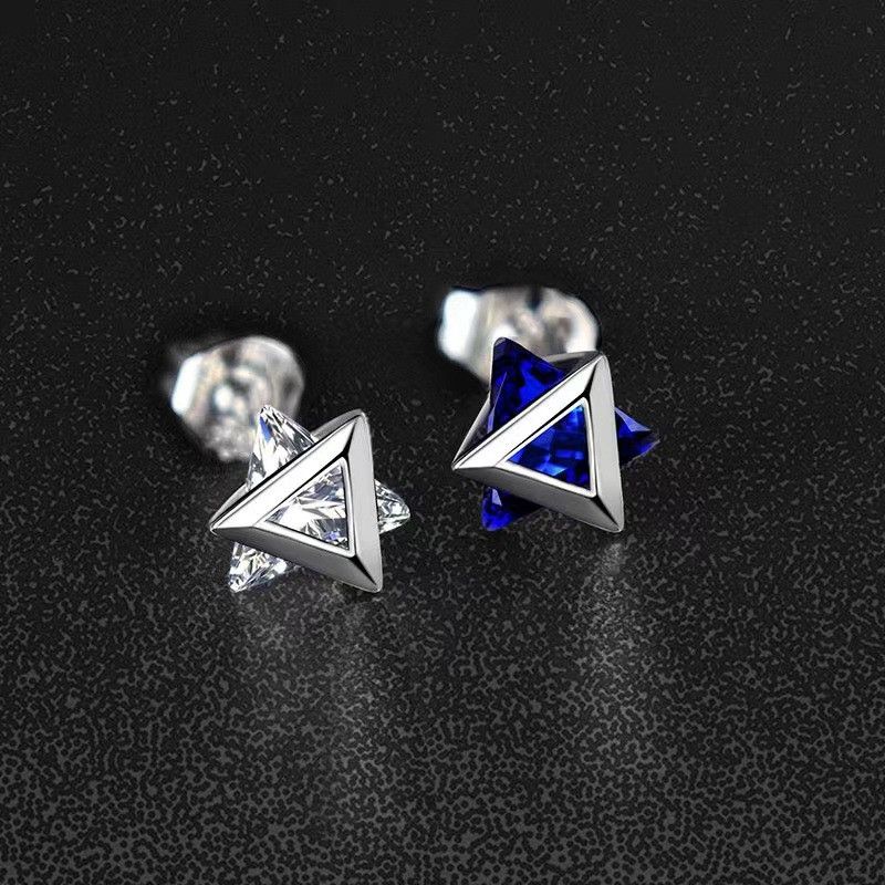 Jewelry × Sterling Silver Matchless Earrings One Pairs Chrome Jewelry Size ONE SIZE - 3 Thumbnail