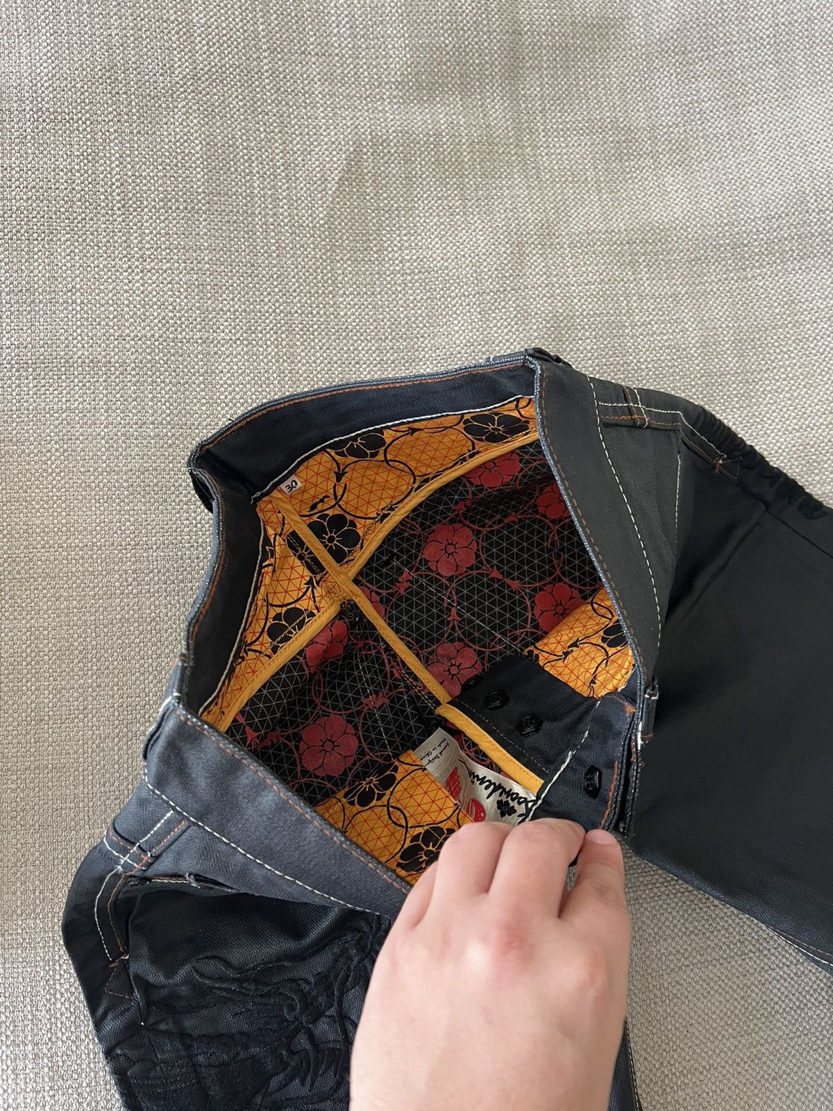 Japanese Brand × Vintage Vintage 💥 Japanese Dragon Pants Size US 30 / EU 46 - 12 Thumbnail