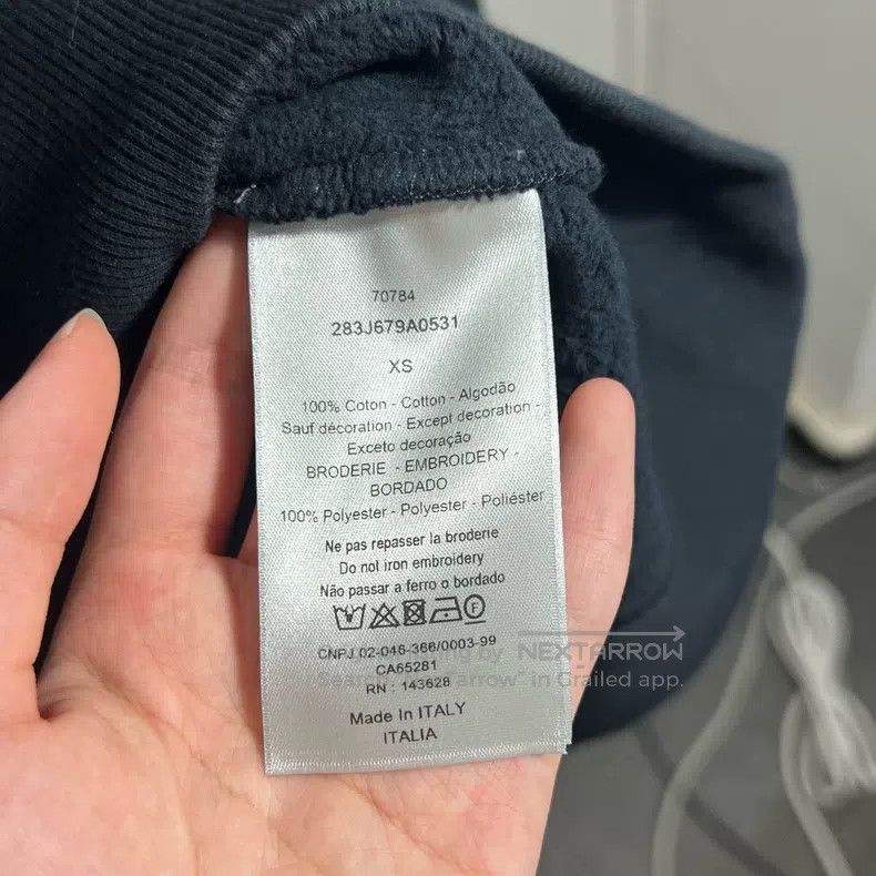 Dior Dior Ink-splattered sweatshirt Size US XS / EU 42 / 0 - 4 Thumbnail