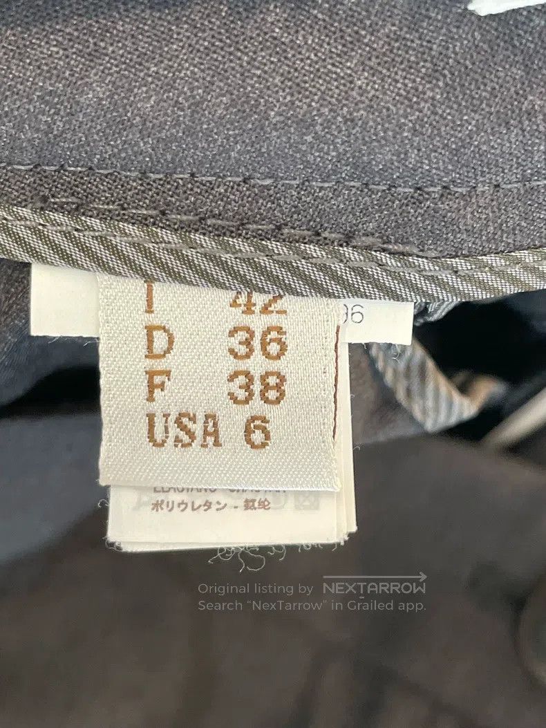Brunello Cucinelli Brunello Cucinelli Black Raw Wool Long Pants Size 27" / US 4 / IT 40 - 7 Thumbnail
