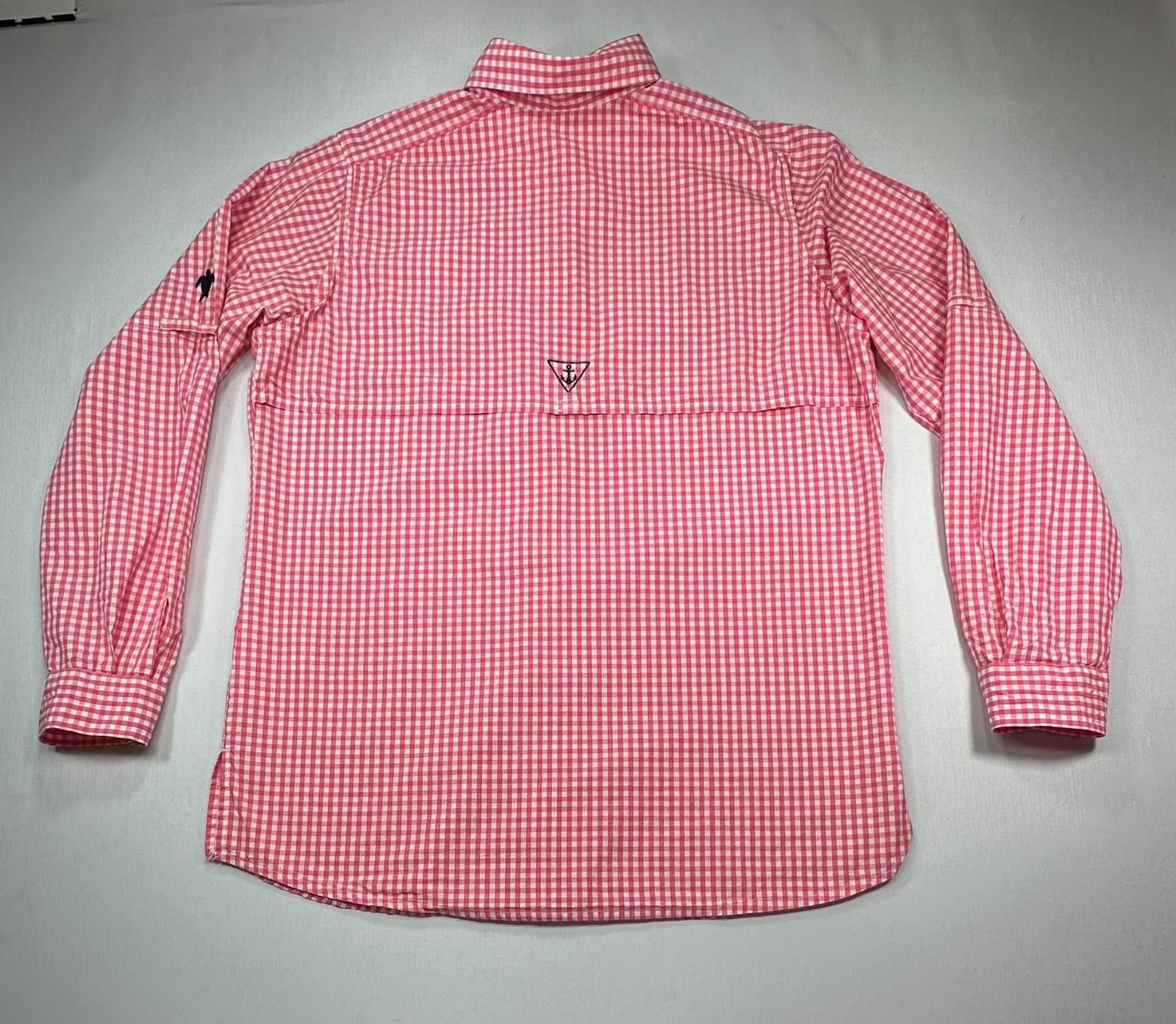 Other Simply Southern Collection Checked Button Down Red Men's S Size US S / EU 44-46 / 1 - 2 Thumbnail