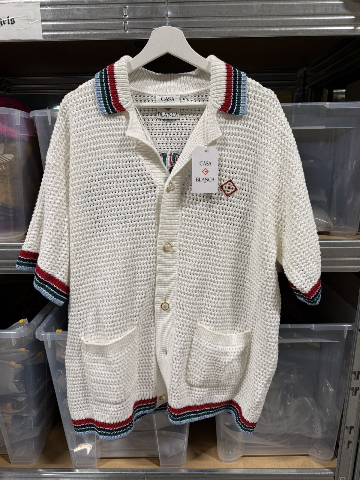 Casablanca Crochet Shirt NEW 1000$