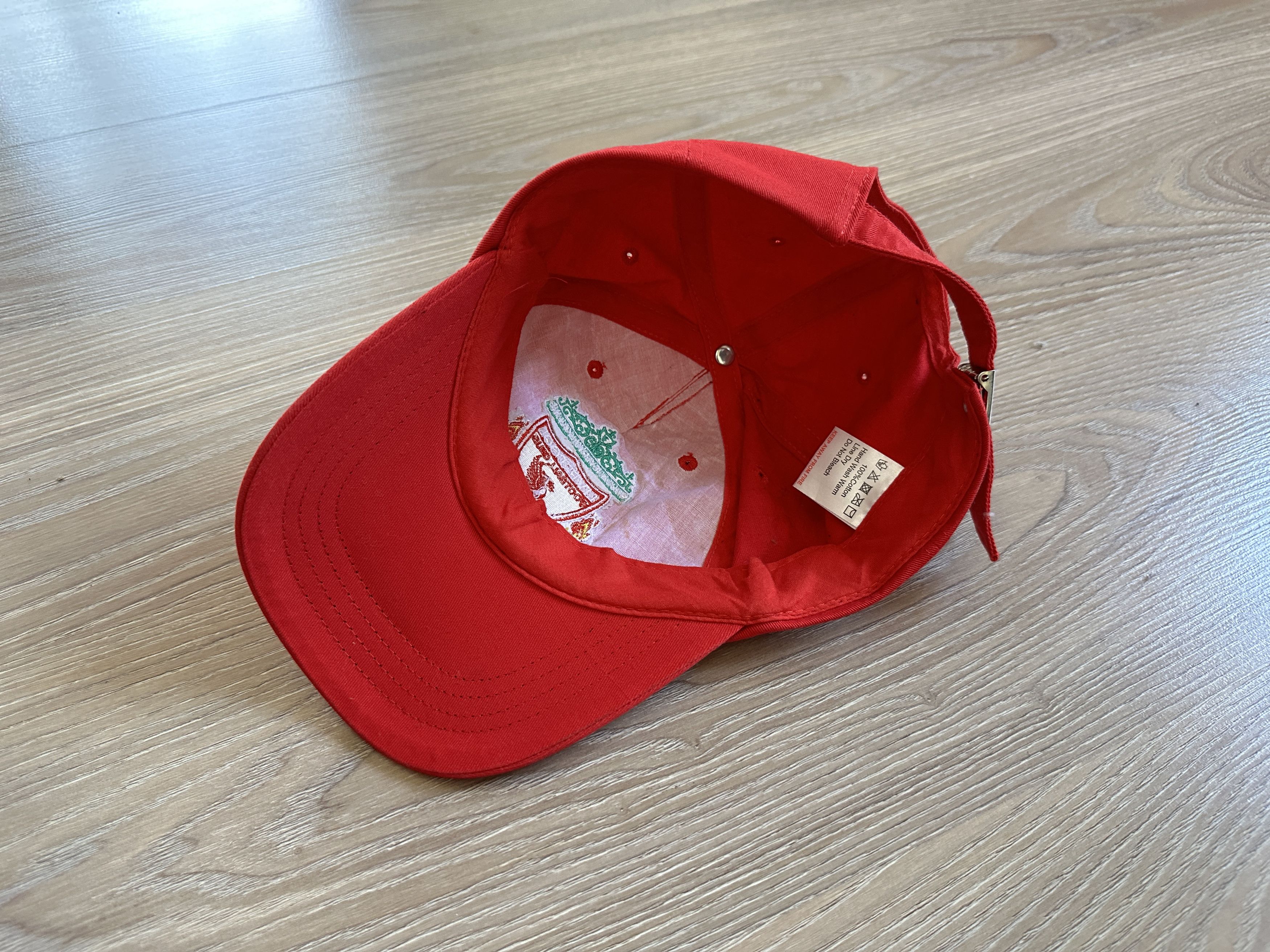 Vintage Liverpool FC Authentic Vintage Red Baseball Cap Size ONE SIZE - 5 Thumbnail