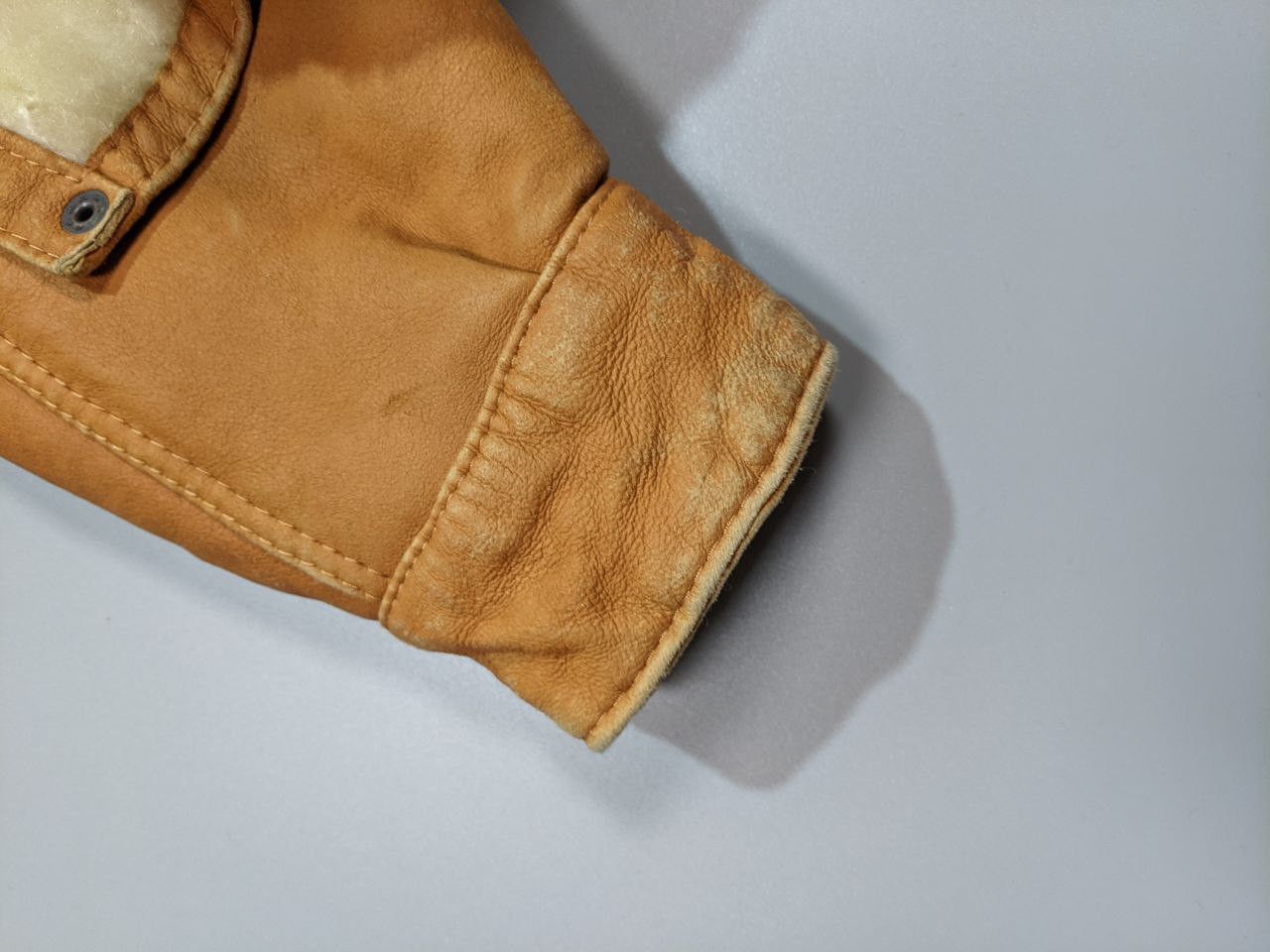 Genuine Leather × Leather × Vintage Vintage Men's Goatskin Leather Motorcycle Jacket Siz S Retro Size US S / EU 44-46 / 1 - 9 Thumbnail