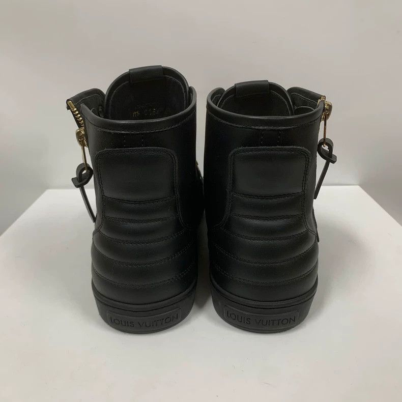 Louis Vuitton Louis Vuitton Black high-top board shoes Size US 8 / EU 41 - 3 Thumbnail