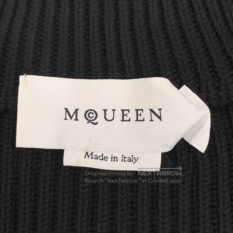 Alexander McQueen Alexander Mcqueen 24 black plaid mahair stand-up collar zi Size US S / EU 44-46 / 1 - 5 Thumbnail