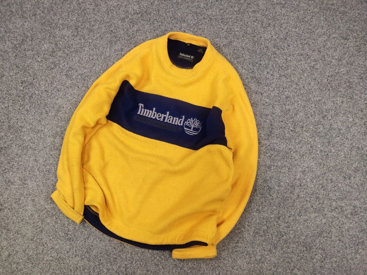Timberland Vintage Timberland Performance Crew neck Fleece sweatshirt Size US M / EU 48-50 / 2 - 3 Thumbnail