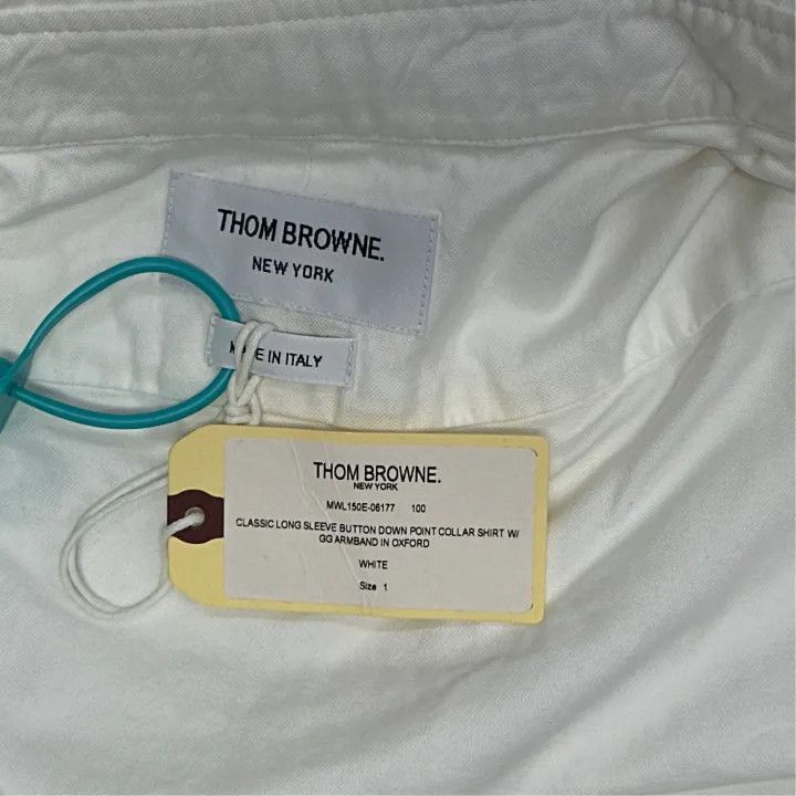 Thom Browne Thom Browne Classic Long Sleeve Oxford Shirt -2507 Size US S / EU 44-46 / 1 - 4 Thumbnail