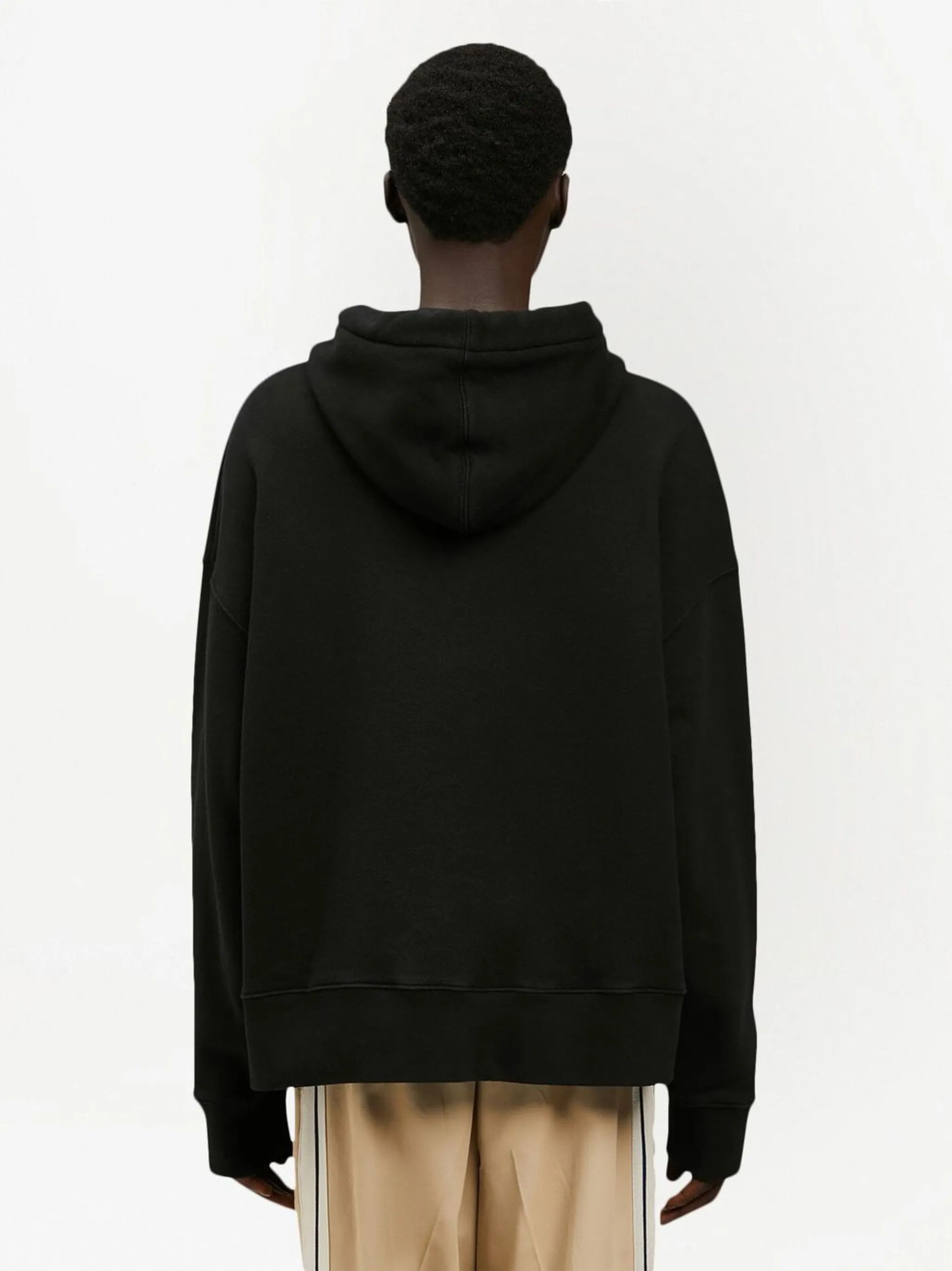 Palm Angels o1gr1nt0425 Broken Palm Hoodie in Black Size US XXS / EU 40 - 4 Thumbnail