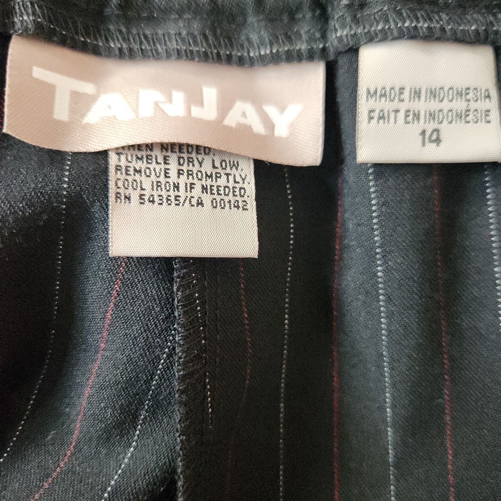 Other Tanjay Short Court Pinstripes Pants Womens 14S Size 36" / US 14 / IT 50 - 8 Thumbnail