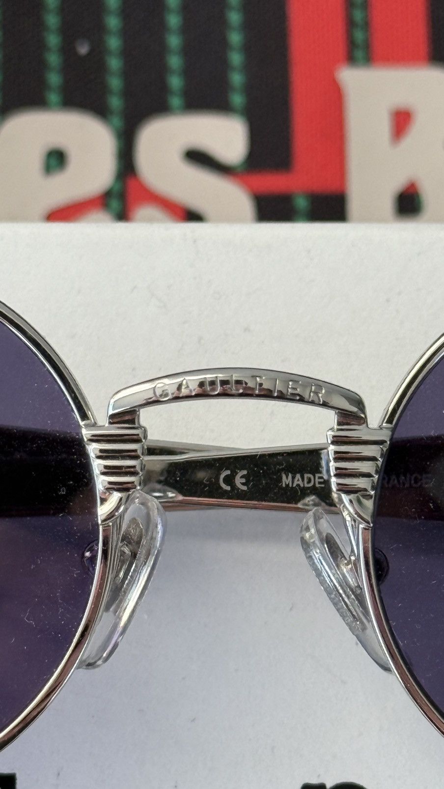 Jean Paul Gaultier Jean Paul Gaultier Glasses The Silver 56-6106 Sunglasses Size ONE SIZE - 2 Thumbnail