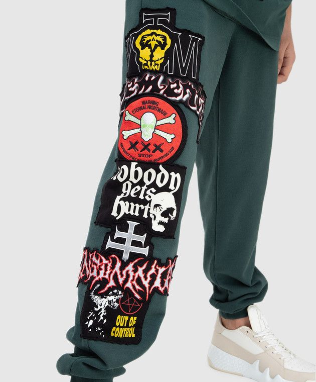Vetements o1y0924 Sweatpant in Dark Green Size US 32 / EU 48 - 4 Thumbnail