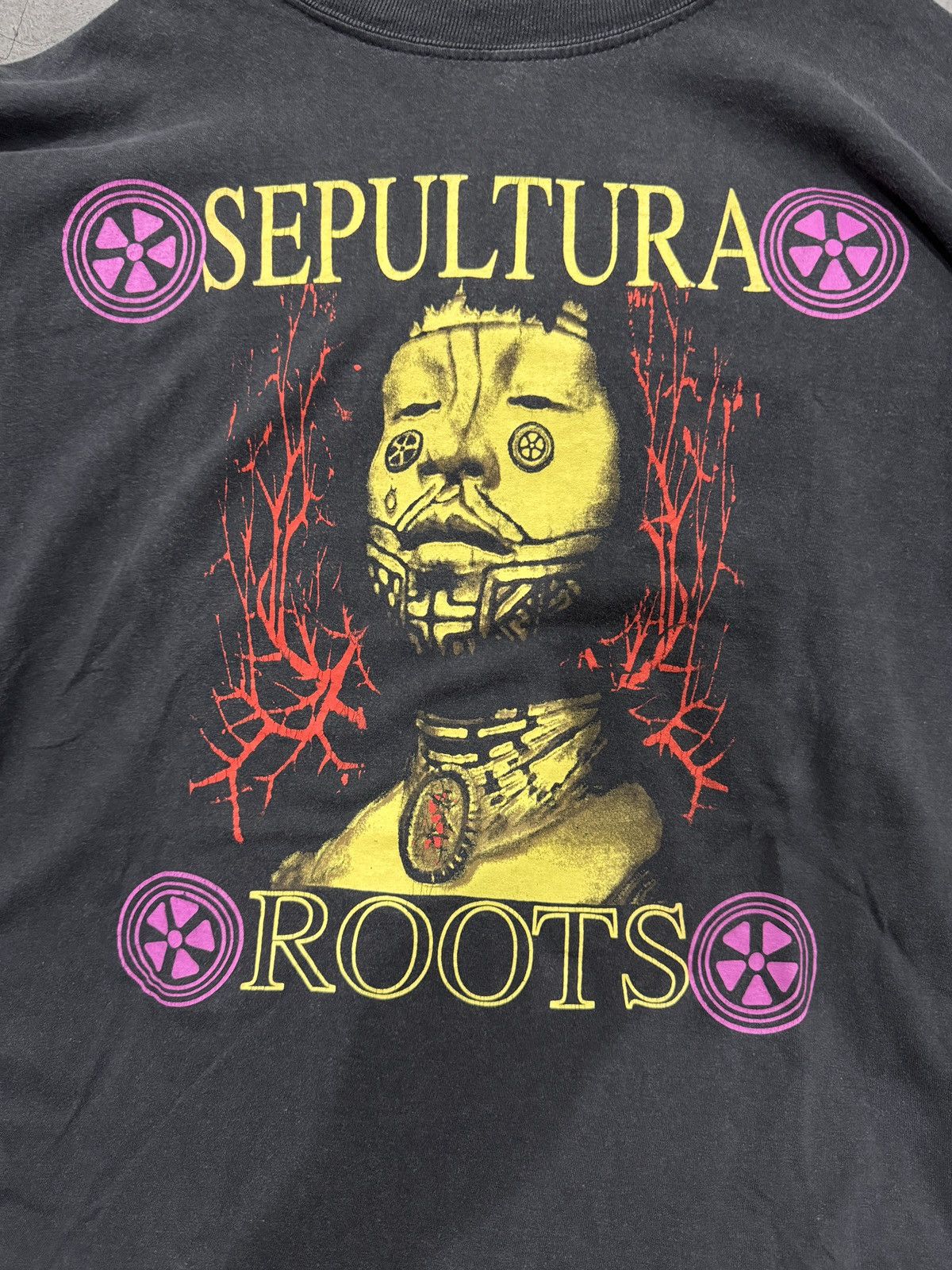 Band Tees Vintage Sepultura Roots Size US XL / EU 56 / 4 - 6 Thumbnail