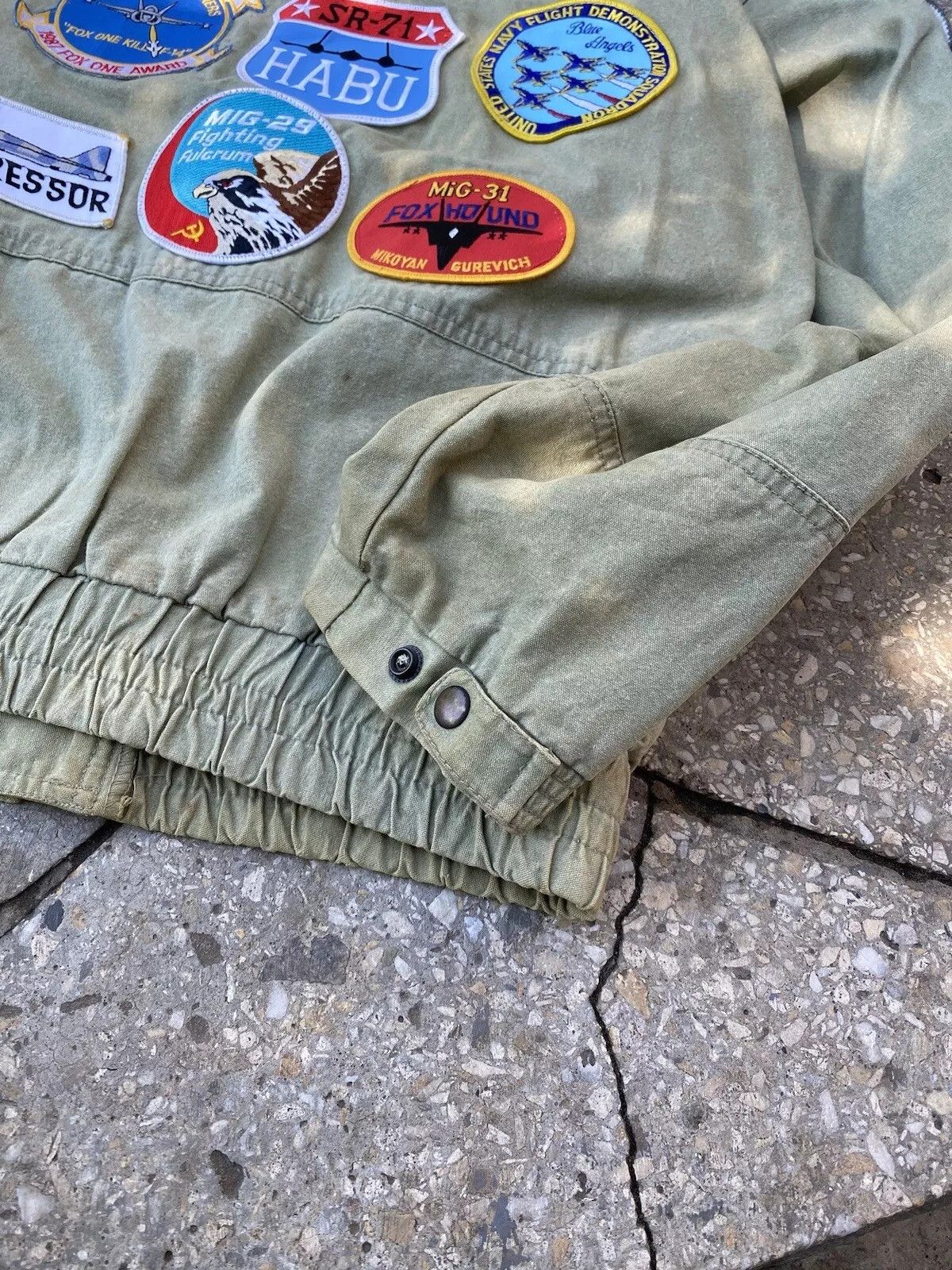 The Unbranded Brand vintage aviator jacket Japanese Style Made In Hong Kong Size US M / EU 48-50 / 2 - 7 Thumbnail