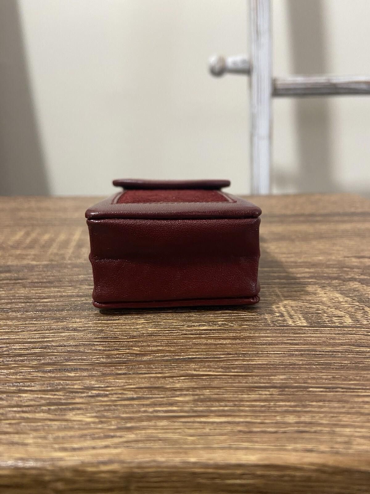 Givenchy Givenchy vintage red leather suede cigarette case small bag Size ONE SIZE - 6 Thumbnail