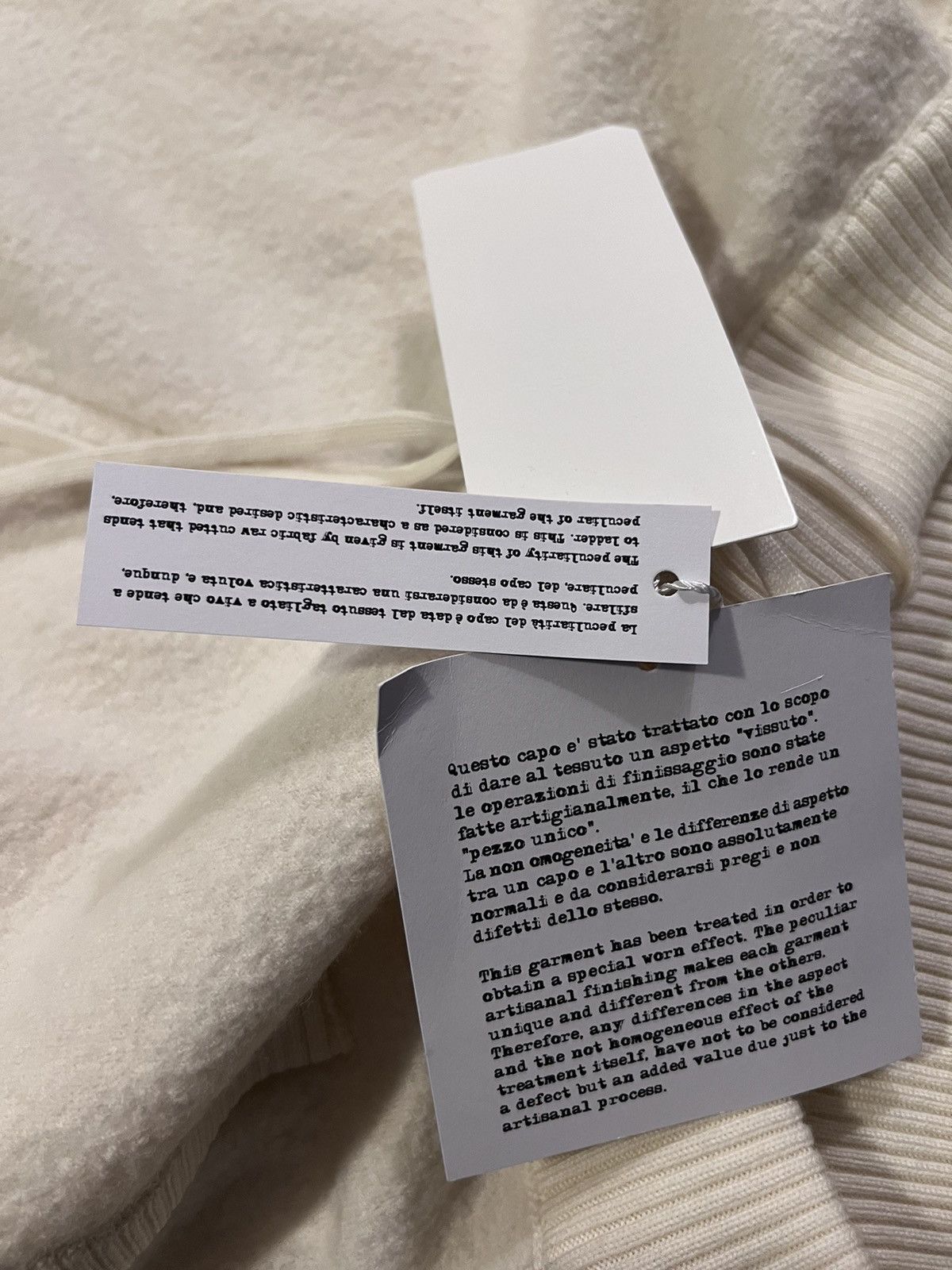 Maison Margiela $1.1K Line 10 cream wool-felt shorts, M (US32–35 waist) Size US 34 / EU 50 - 18 Thumbnail