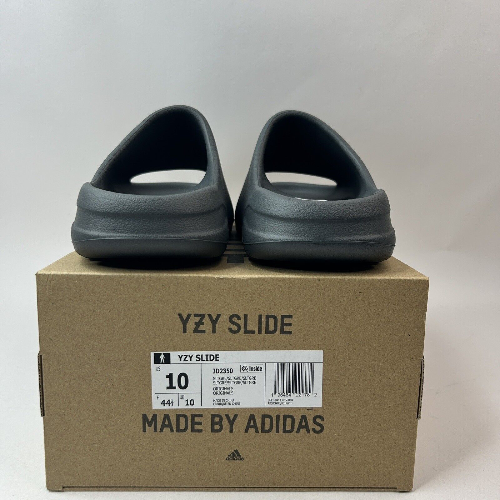 Adidas adidas Yeezy Slide “Slate Grey” 2023 Size US 10 / EU 43 - 4 Thumbnail