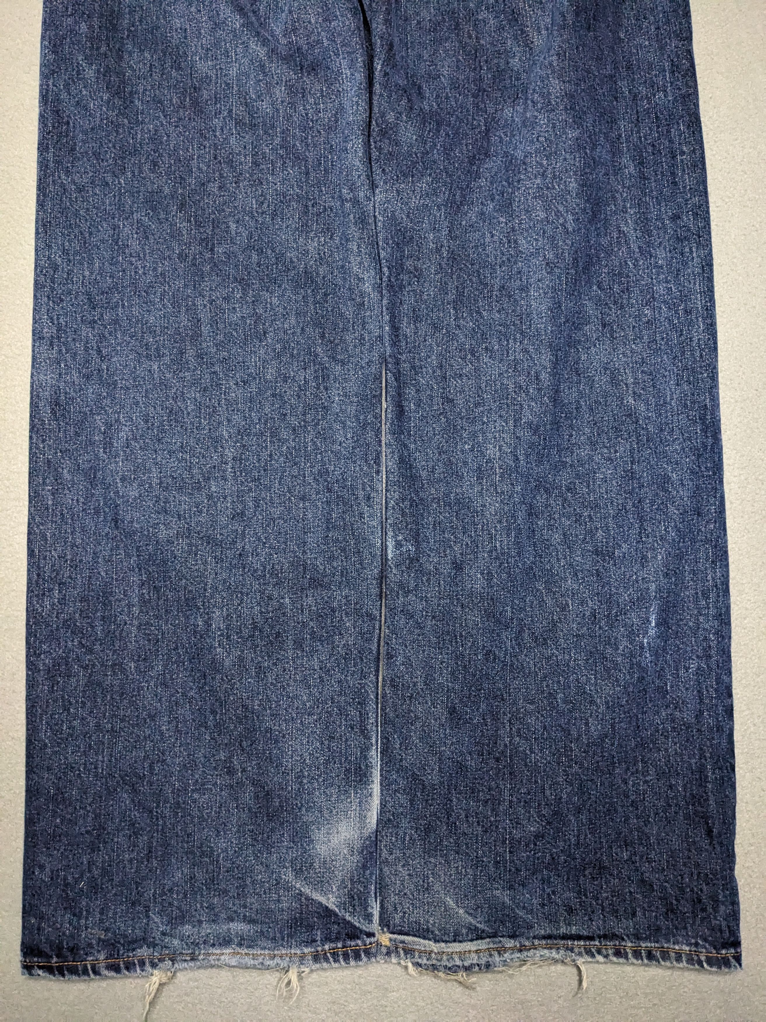 Gap VINTAGE Gap Worker Jeans 34x33 Denim Wide Leg Straight Y2K Size US 34 / EU 50 - 7 Thumbnail