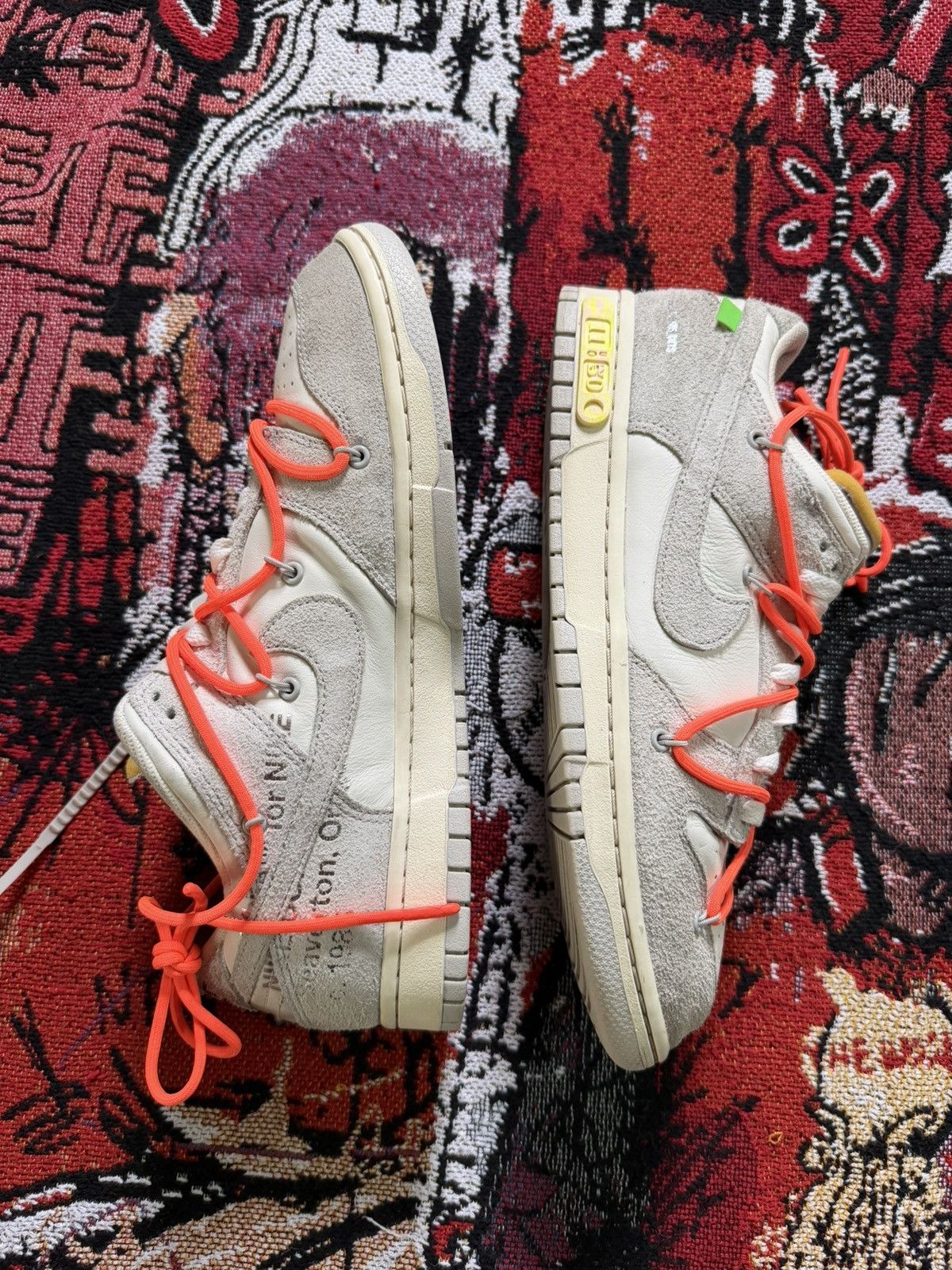 Nike × Off-White Off white nike dunk low - lot 11 Size US 11 / EU 44 - 2 Thumbnail