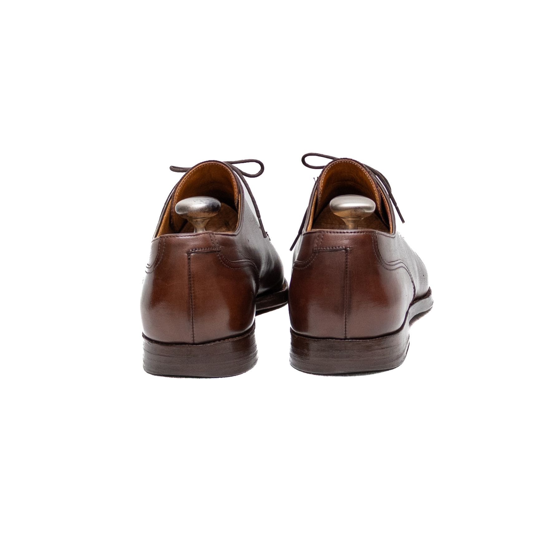 Peal And Co Peal & Co for Brooks Brothers Brown Leather Split Toe Derby Size US 11 / EU 44 - 5 Thumbnail