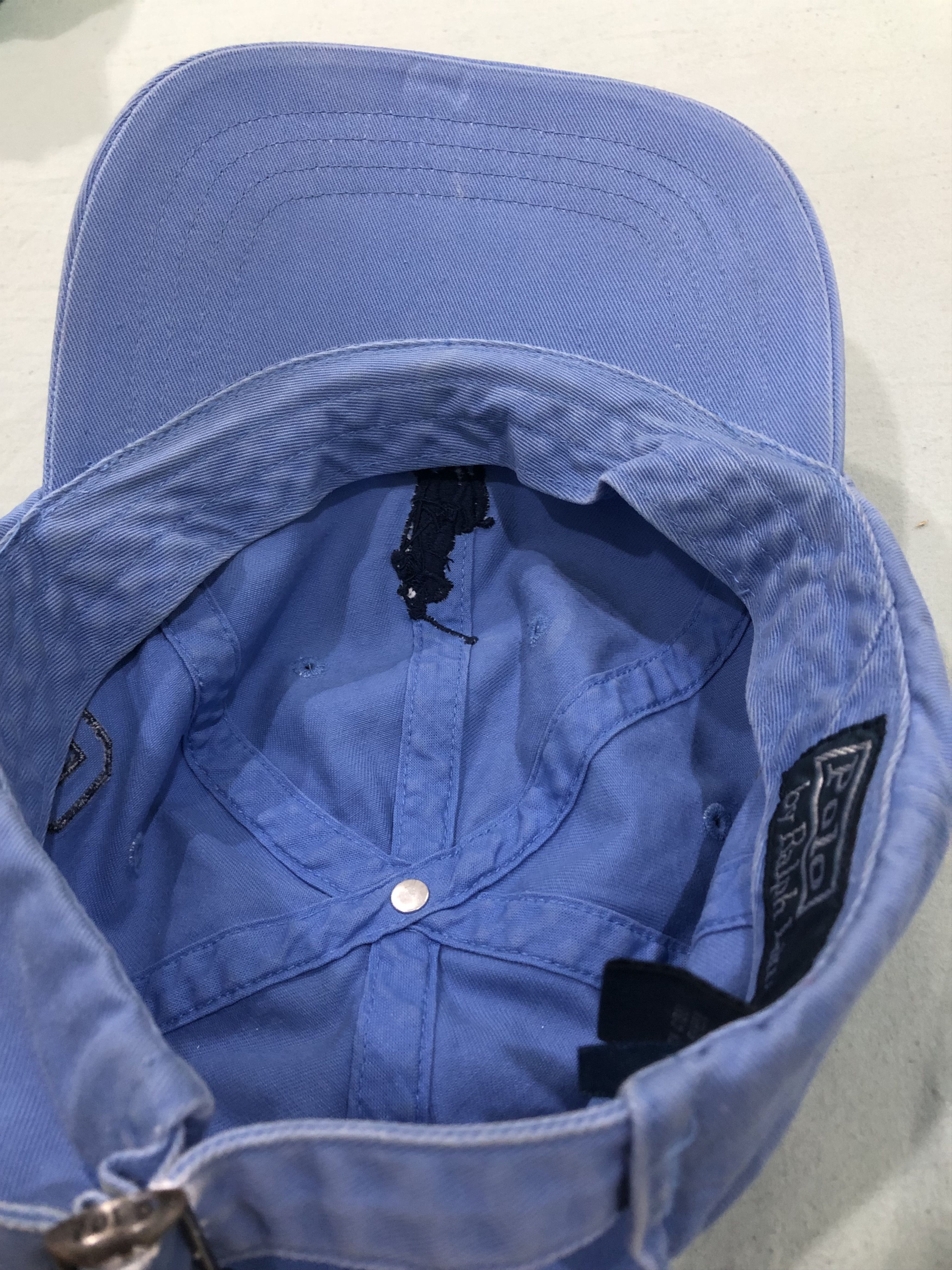 Designer × Polo Ralph Lauren × Vintage Vintage Polo Ralph Lauren No 3 Cap Size ONE SIZE - 10 Thumbnail