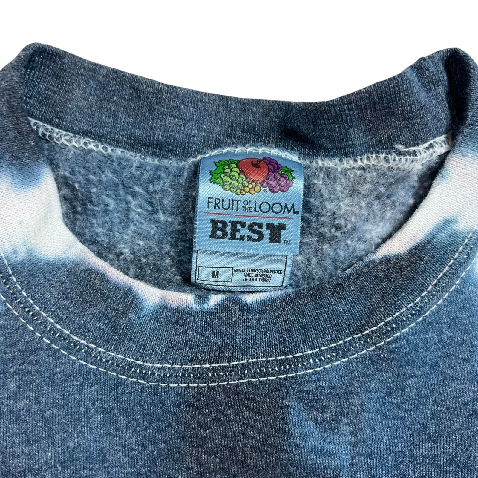Fruit Of The Loom × Vintage Vintage Y2K Pittsburgh Pitt Panthers tie dye crewneck (M) Size US M / EU 48-50 / 2 - 6 Thumbnail