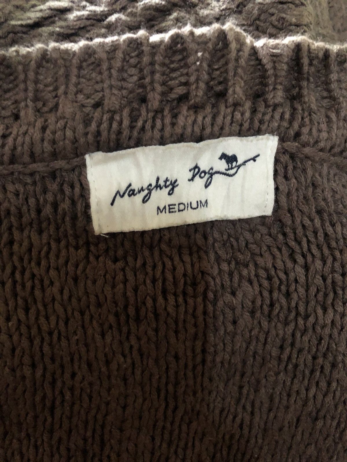 Naughty Dog Knit Pullover