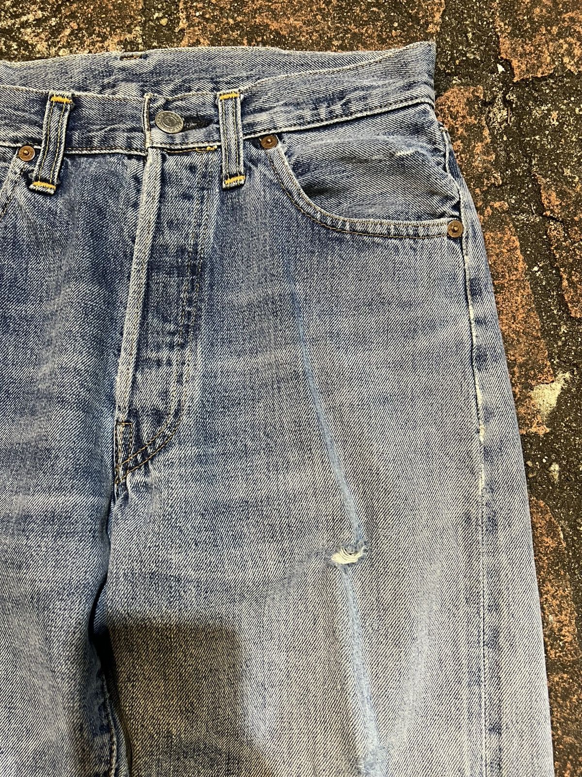 Levi's Vintage Clothing Vintage 1998 Levi’s 501XX LVC Big E Selvedge Size US 29 - 5 Thumbnail