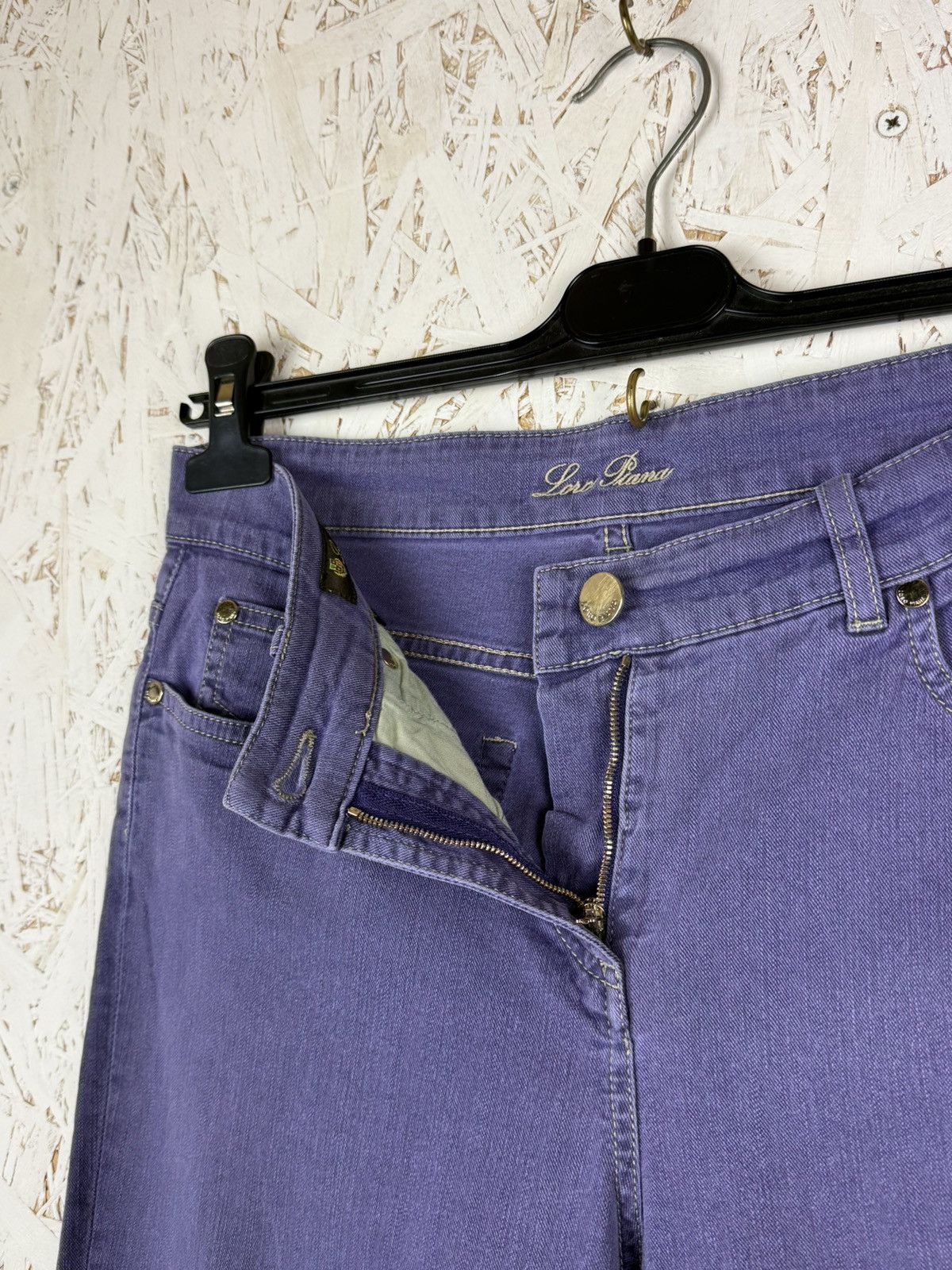 Loro Piana Loro Piana Capri Chino Pants Jeans Purple Size 44 Size 30" / US 8 / IT 44 - 3 Thumbnail