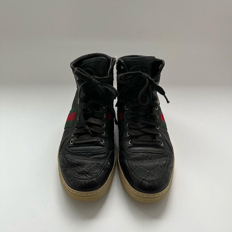 Gucci Gucci Color-Blocked High-Top Sneakers for Men -2508 Size US 7.5 / EU 40-41 - 2 Thumbnail