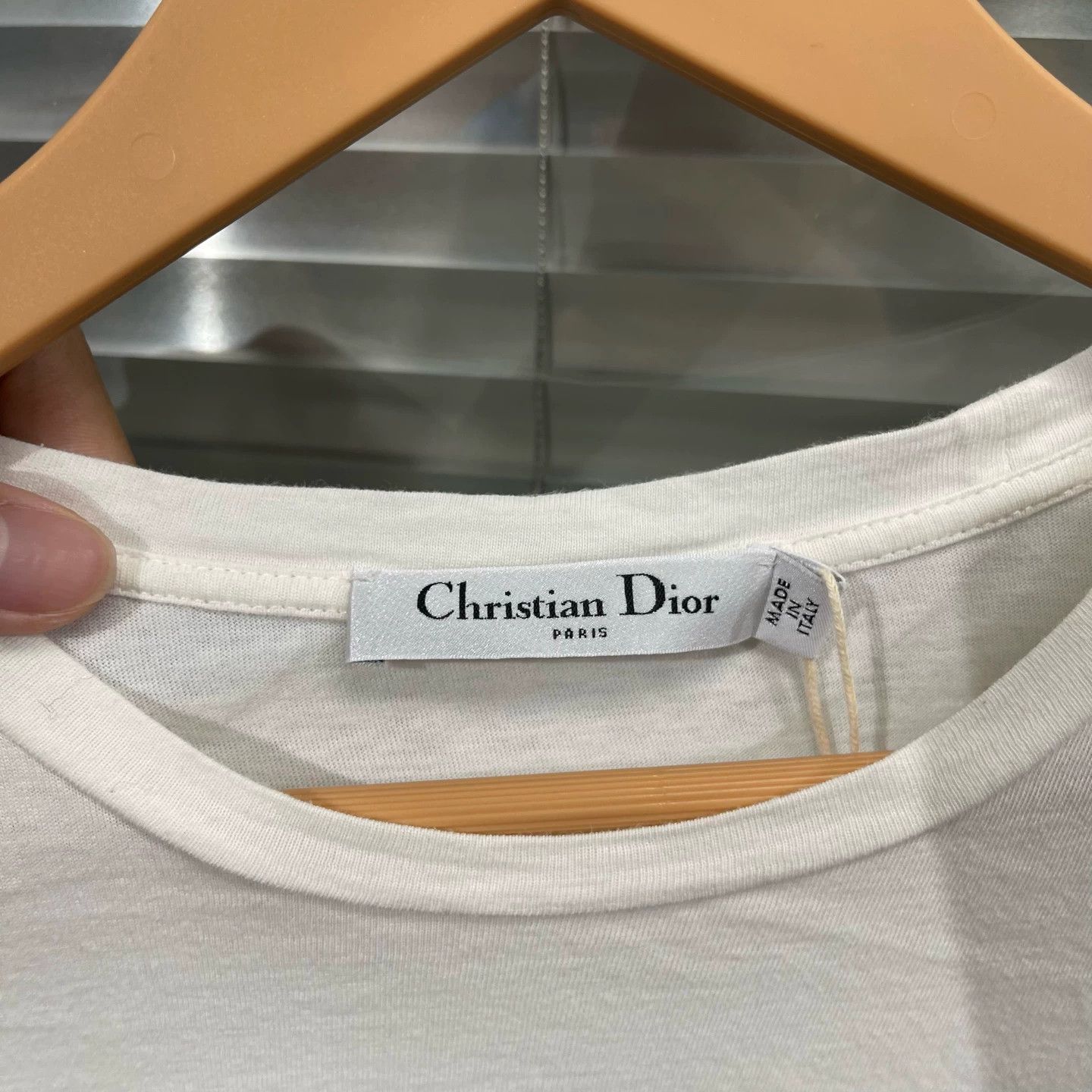 Dior Dior Embroidered Slogan Tee Size S 99 New Size S / US 4 / IT 40 - 3 Thumbnail