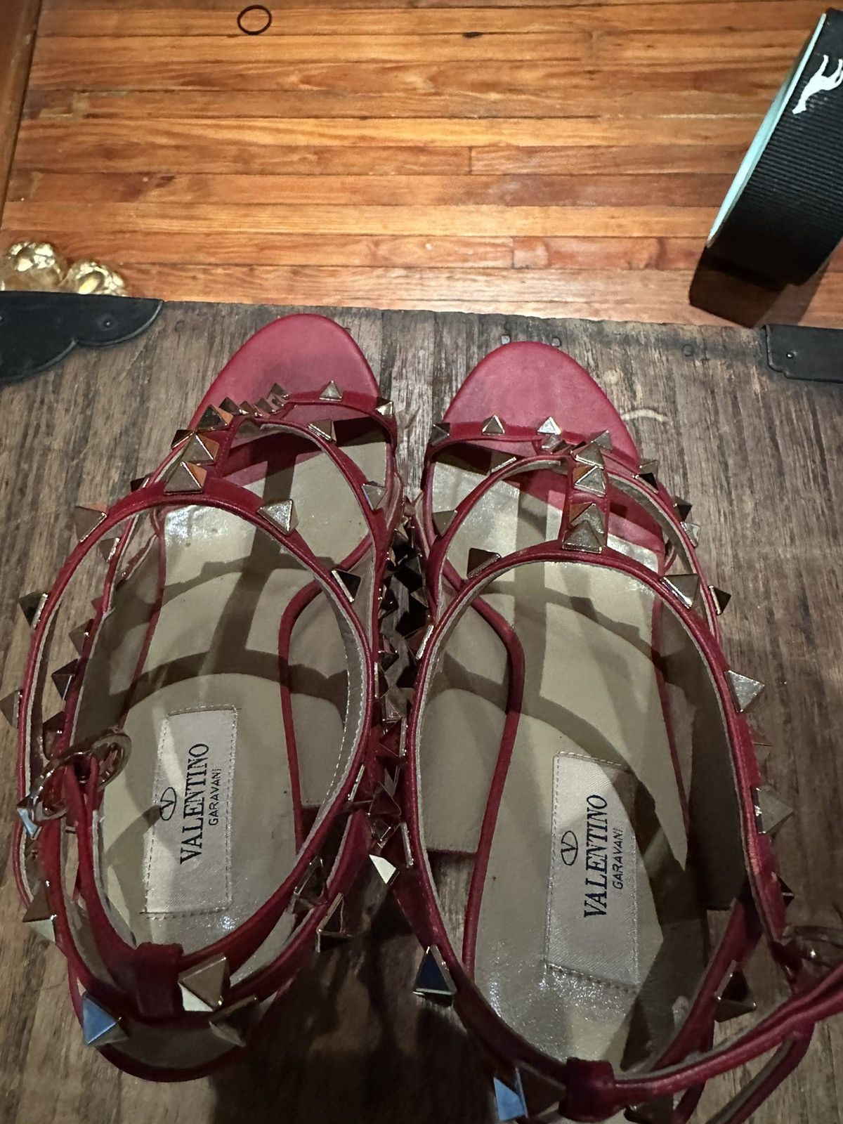 Valentino Valentino Rockstud Heels Size US 8 / IT 38 - 7 Thumbnail