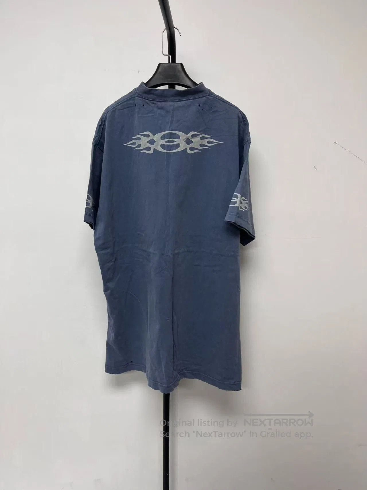 Balenciaga Balenciaga Logo Print Crewneck Short Sleeve T-Shirt. Size US L / EU 52-54 / 3 - 2 Thumbnail