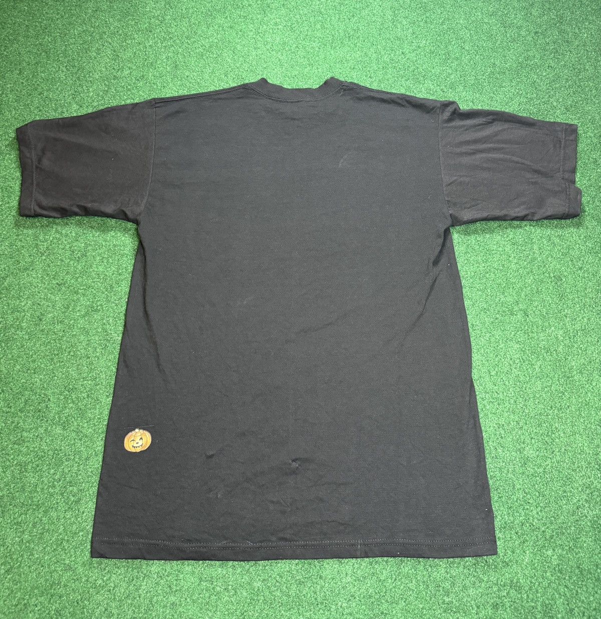 All Sport × Vintage Vintage 90s Halloween Black Cat Witch Ghost Spooky T Shirt Size US L / EU 52-54 / 3 - 4 Thumbnail