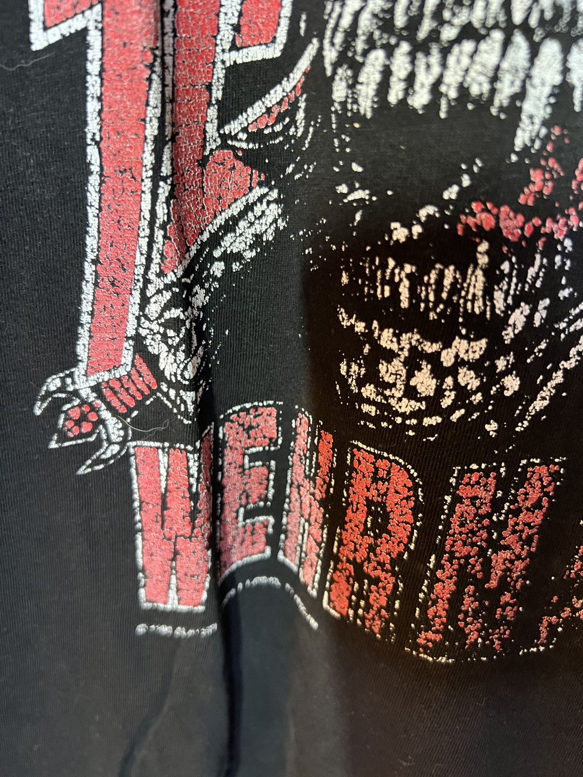 Band Tees Slayer vintage rare late 90s satanic werhmacht shirt Size US L / EU 52-54 / 3 - 2 Thumbnail