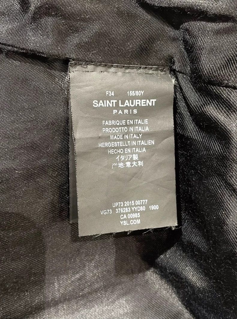 Saint Laurent Paris Saint Laurent ParisSS22 Teddy jacket 2504-Nextarrow Size XXS / US 00 / IT 34 - 6 Thumbnail