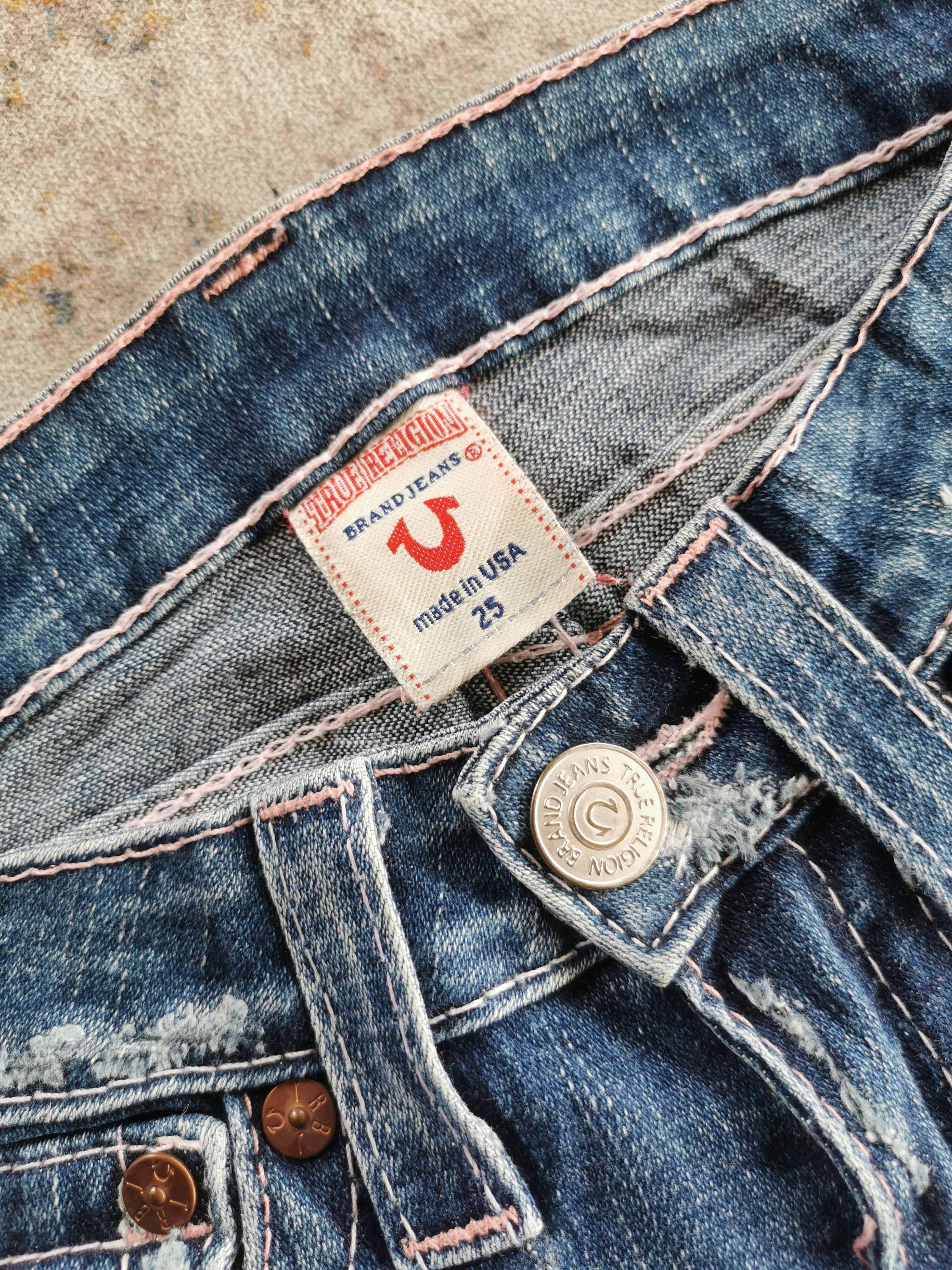 True Religion True Religion Flared Twisted Jeans Size 26" / US 2 / IT 38 - 4 Thumbnail